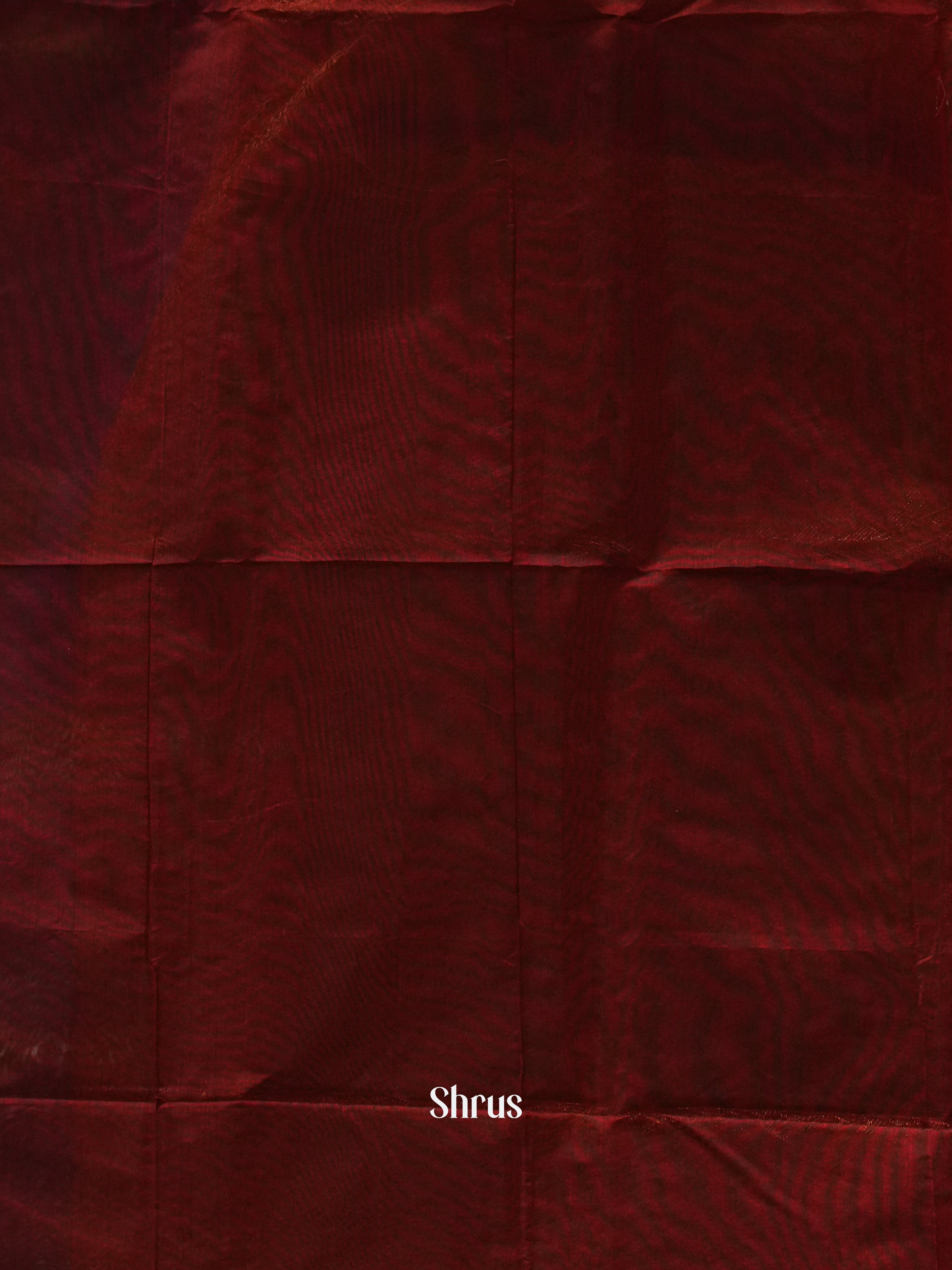 Blue And Araku Maroon-Semi Silk Cotton saree - Shop on ShrusEternity.com