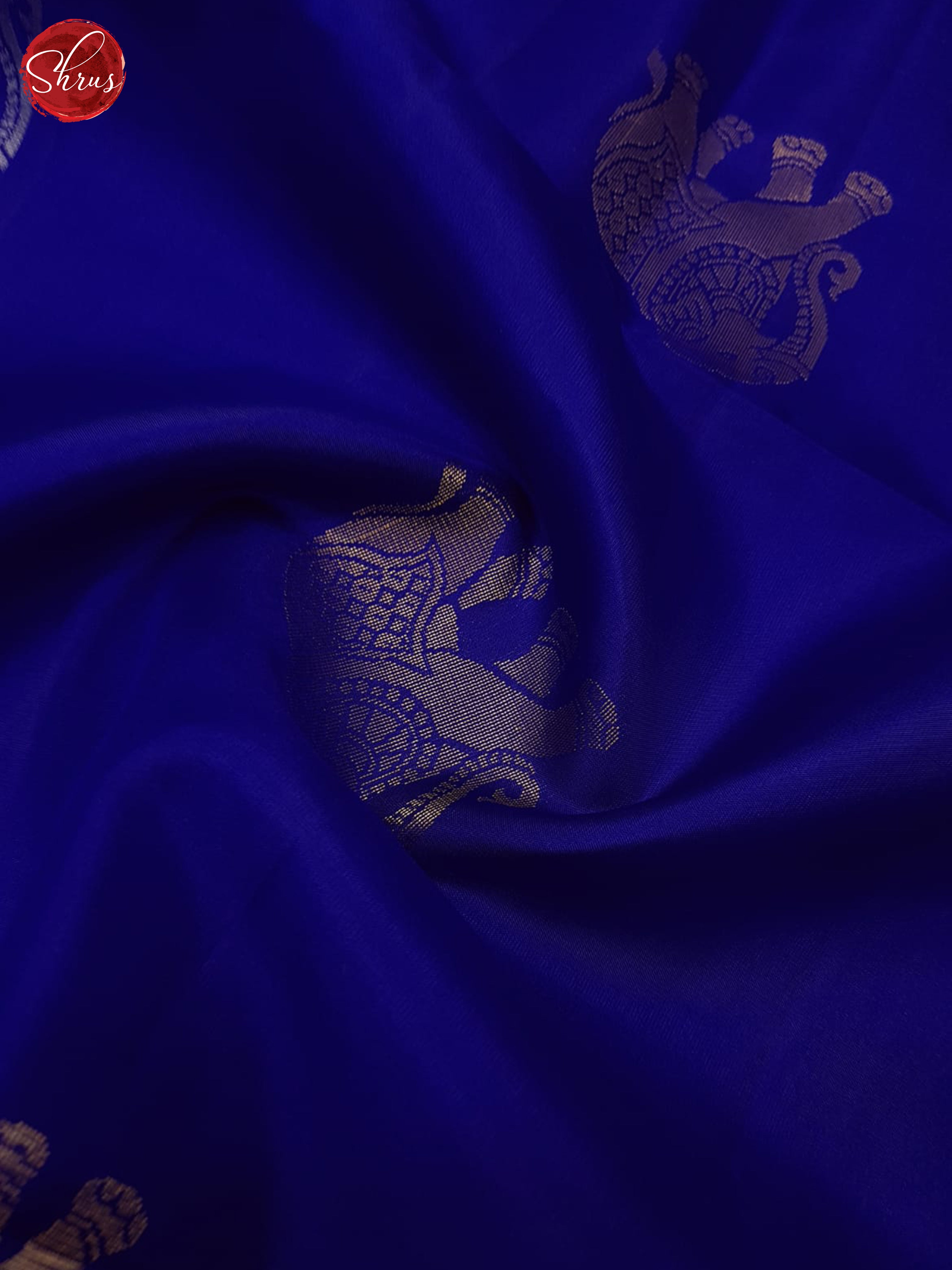 Blue And Wine-Soft Silk Saree - Shop on ShrusEternity.com