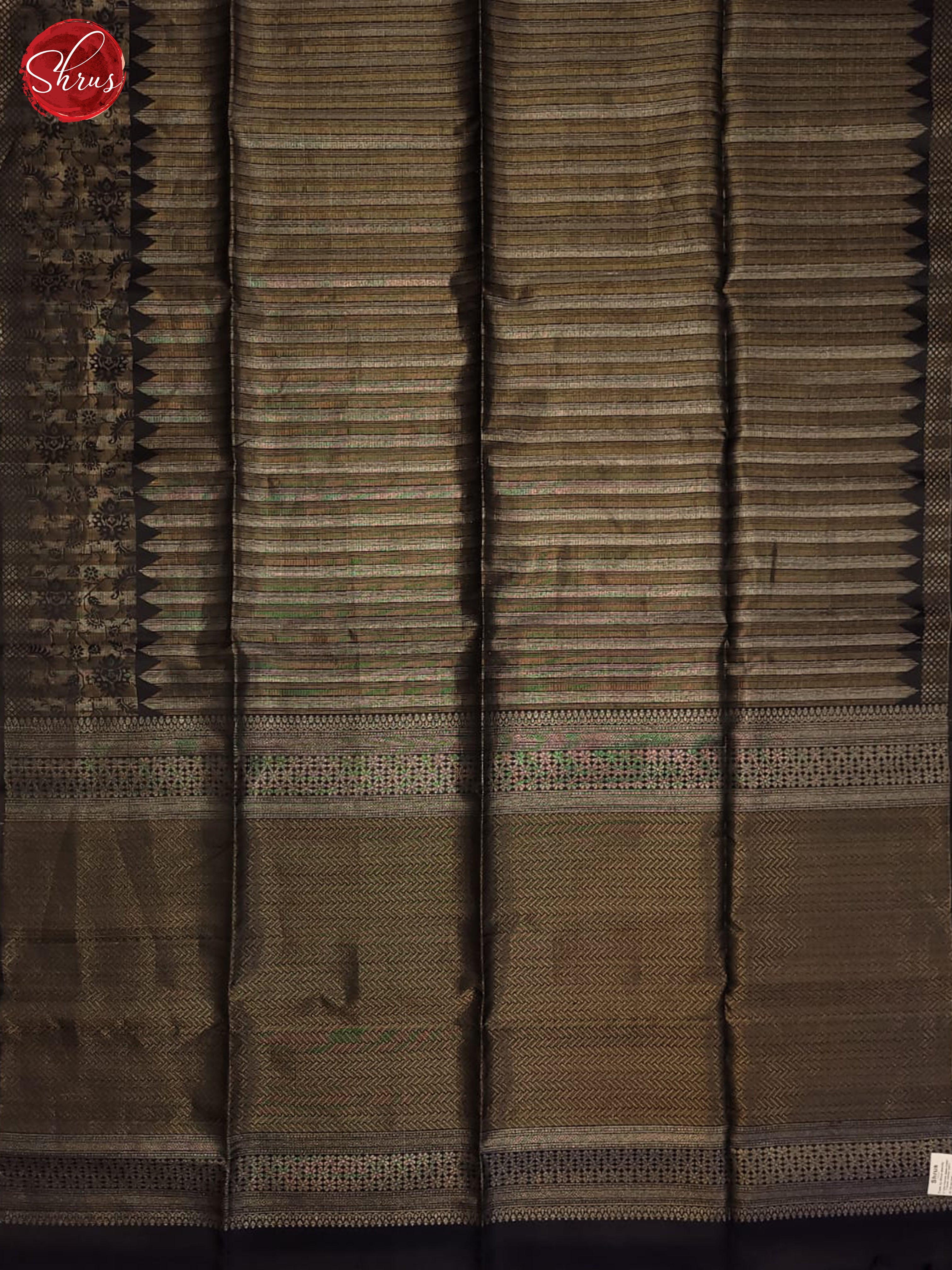 Black(SINGLE TONE) - Soft Silk Saree - Shop on ShrusEternity.com