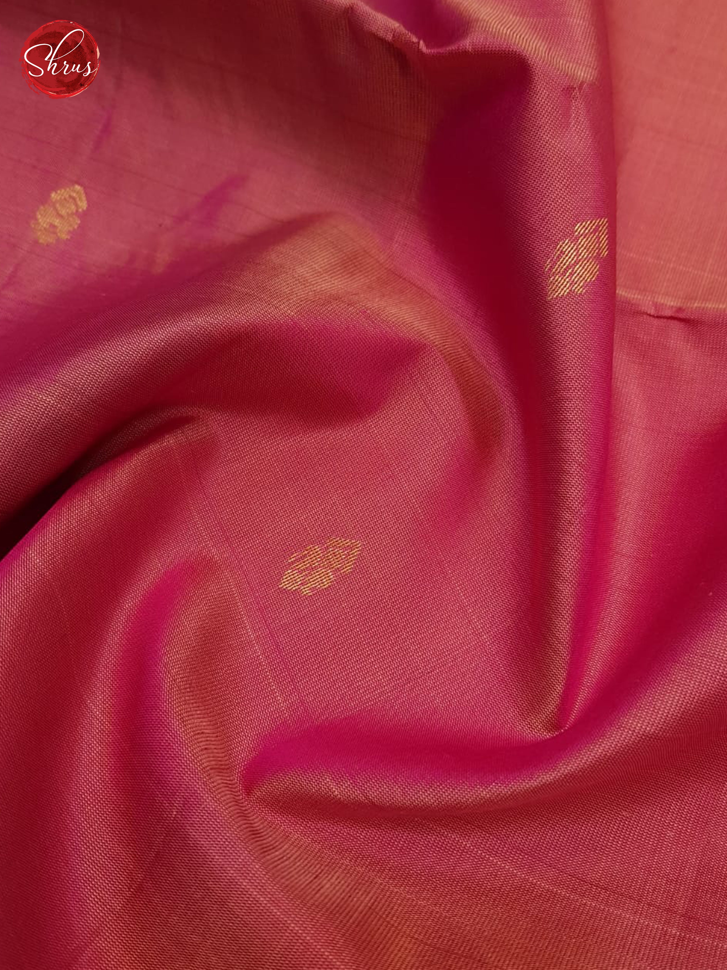 Pink And Green-Soft silk saree - Shop on ShrusEternity.com