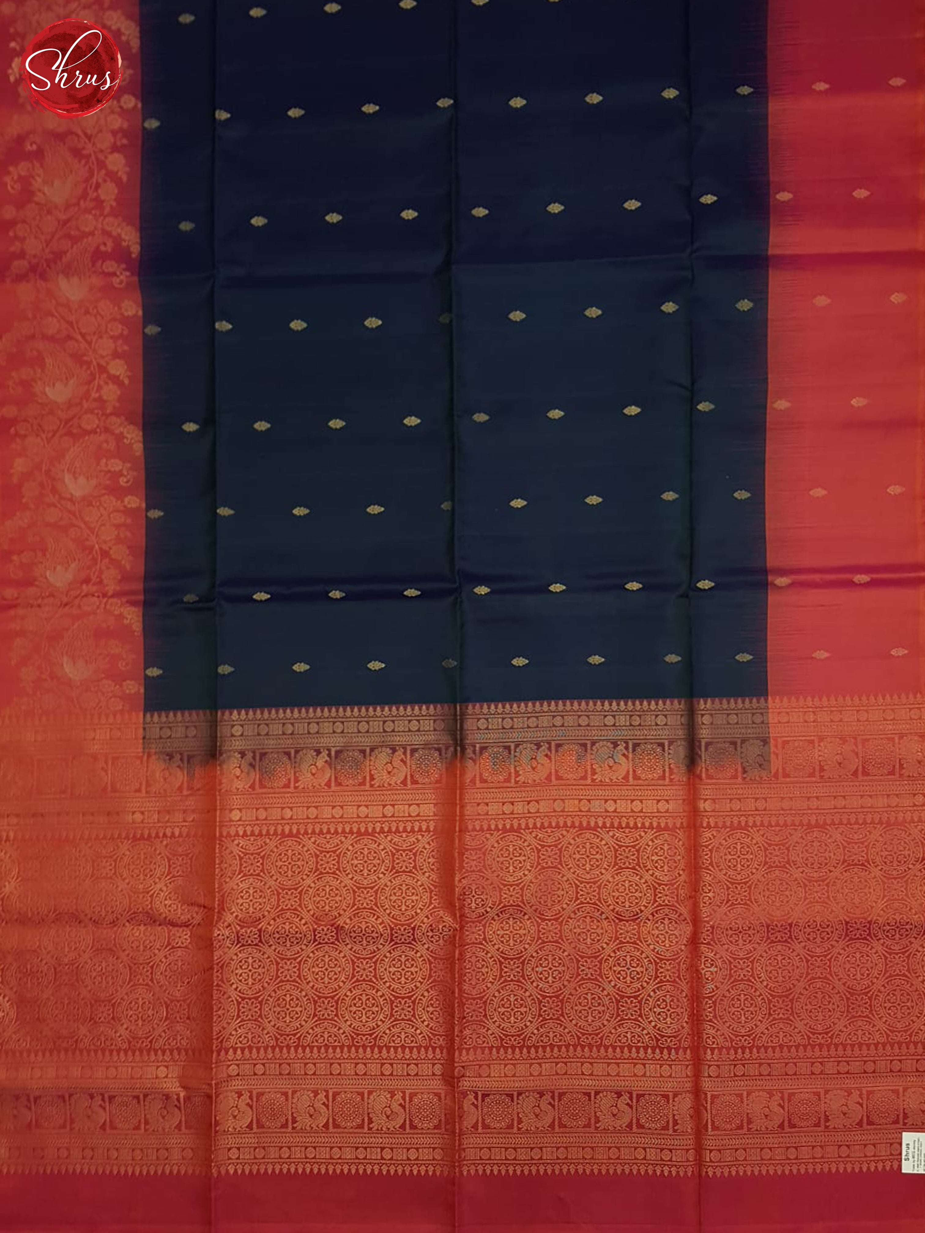 Blue And Pink- Soft silk Saree - Shop on ShrusEternity.com