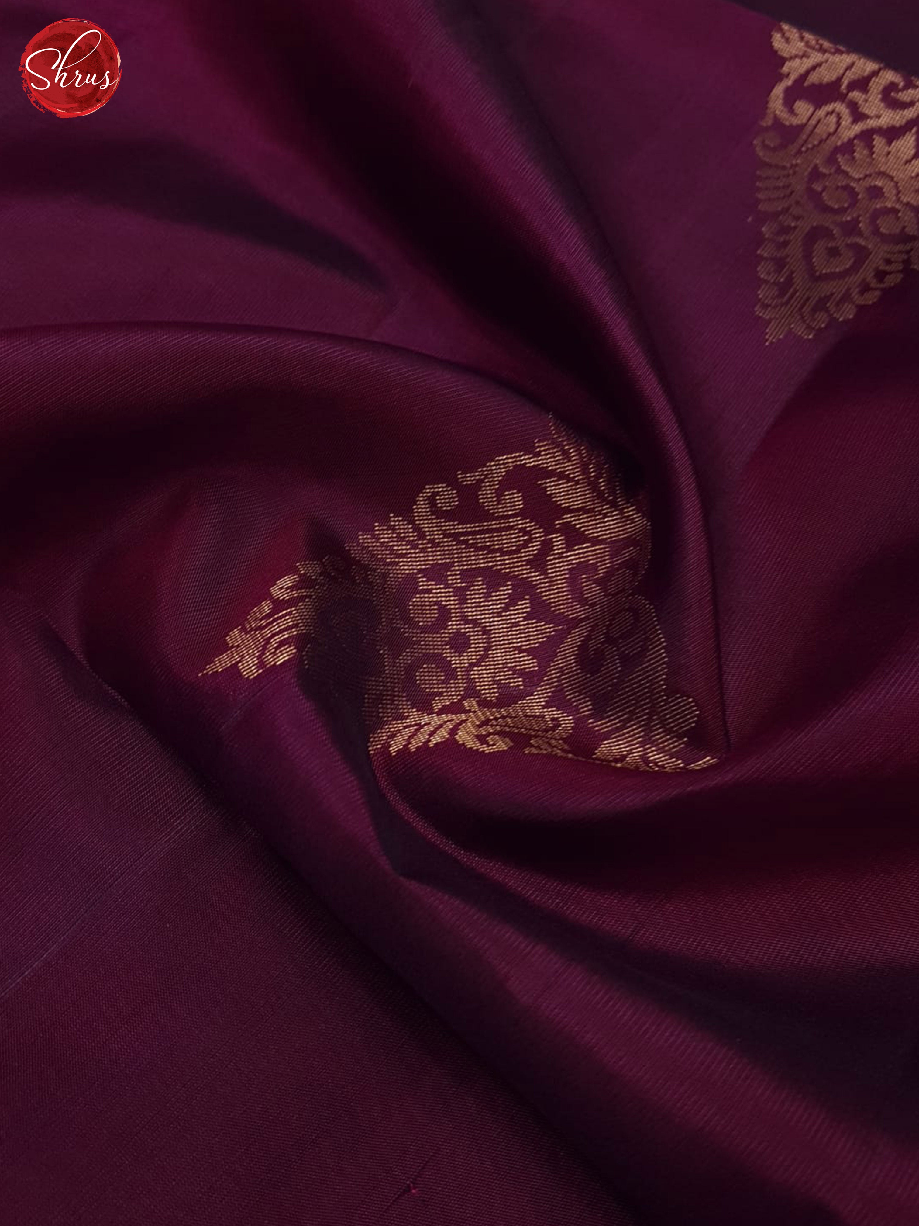 Purple and orange- Soft Silk Saree - Shop on ShrusEternity.com