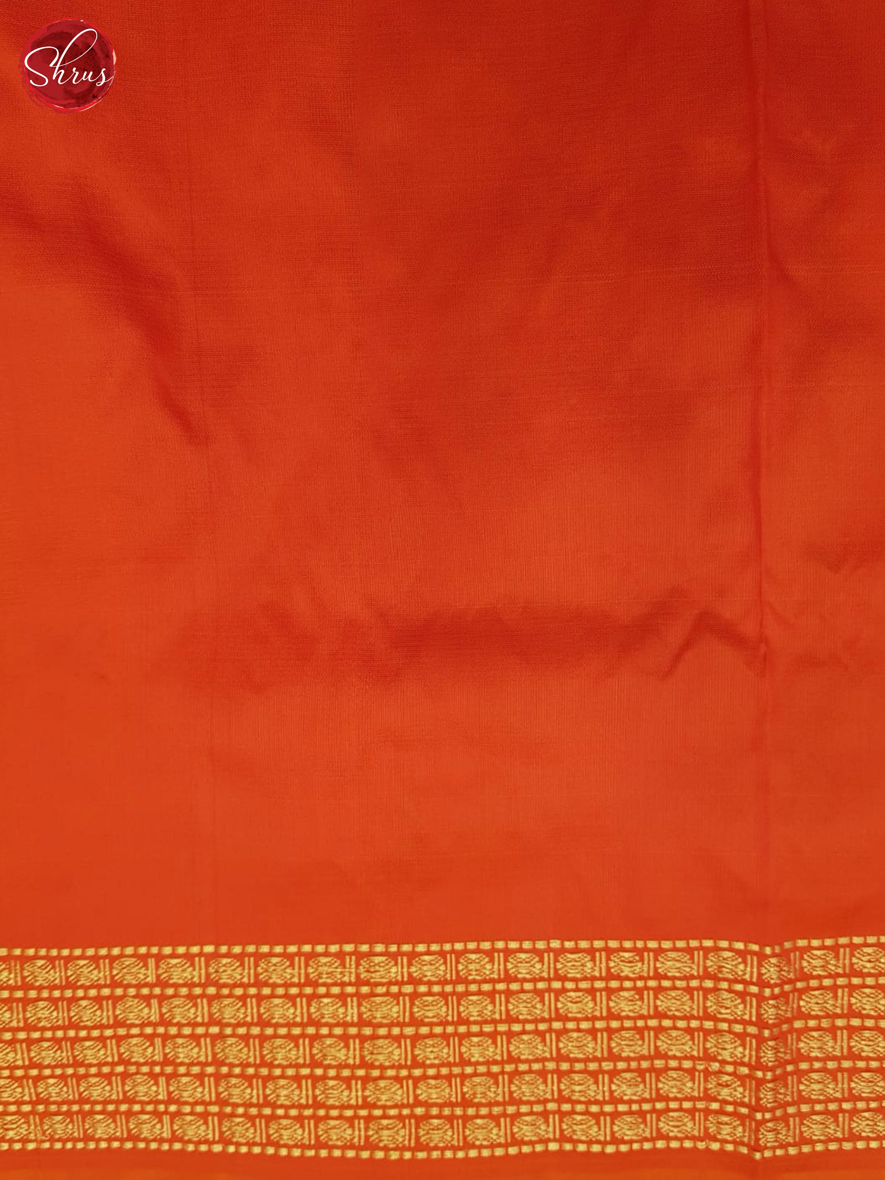 Blue And Orange-Odisha Sambalpuri Silk Saree - Shop on ShrusEternity.com