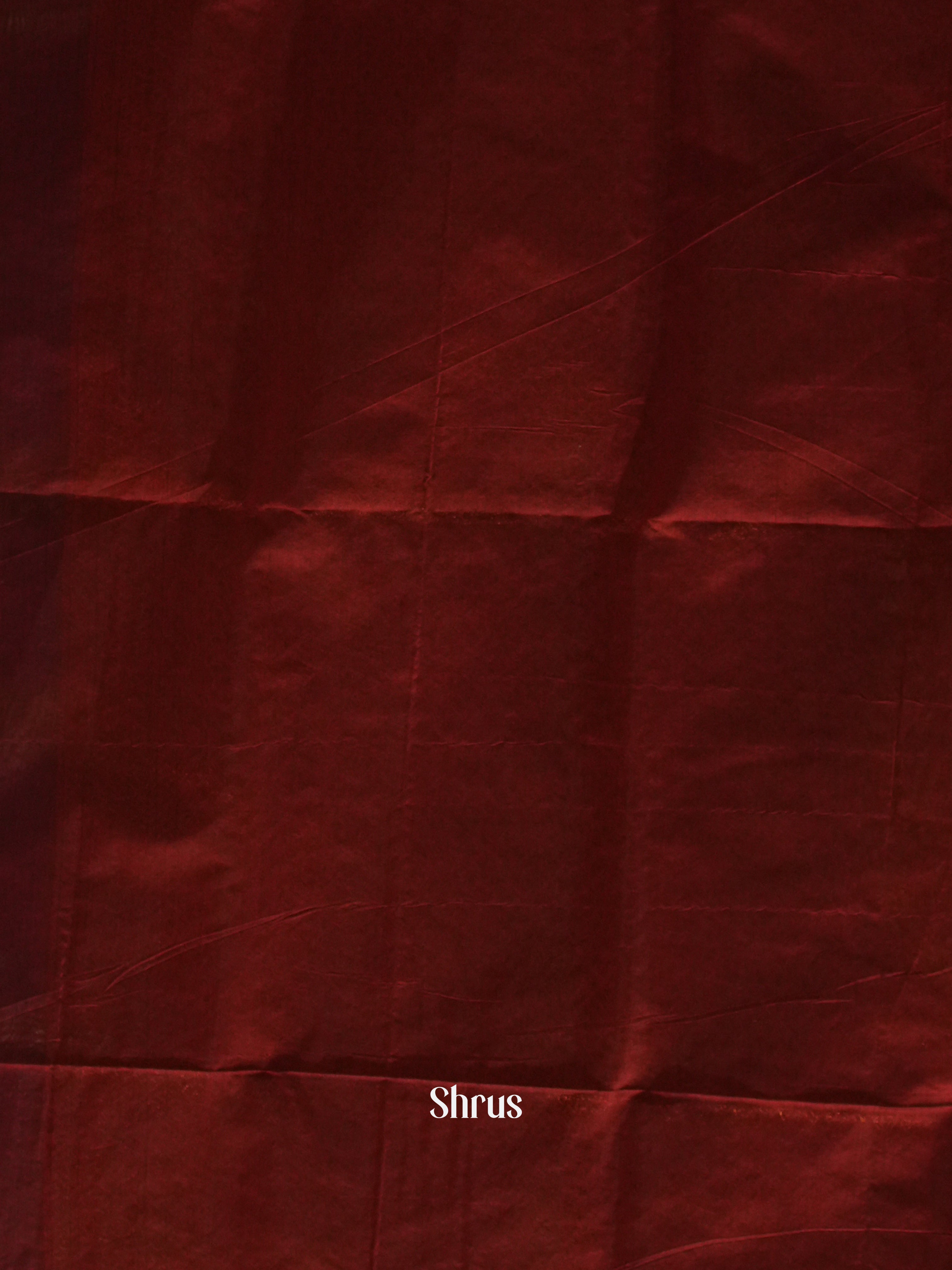 Blue And Araku Maroon-Semi Silk cotton saree - Shop on ShrusEternity.com