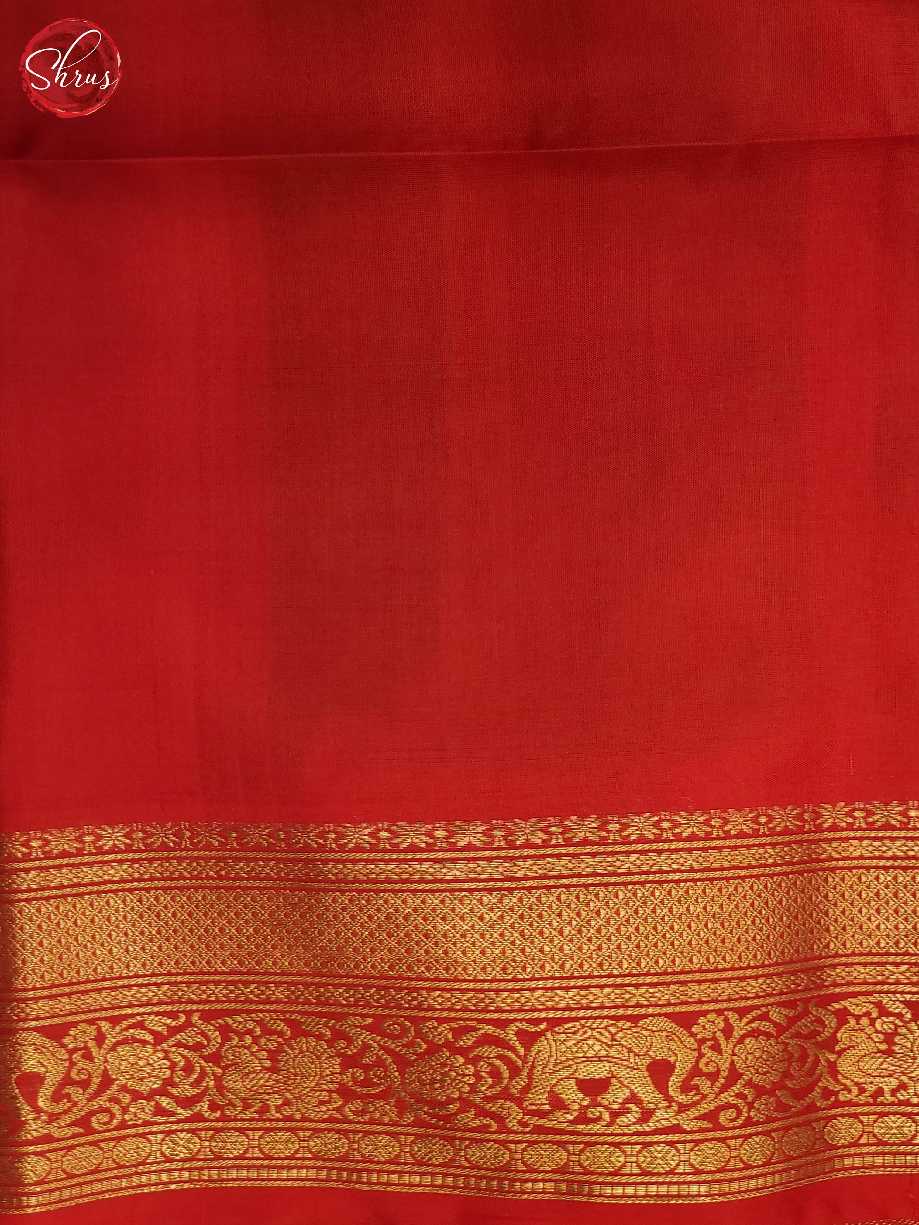 Black and Orange-Soft Silk Saree - Shop on ShrusEternity.com