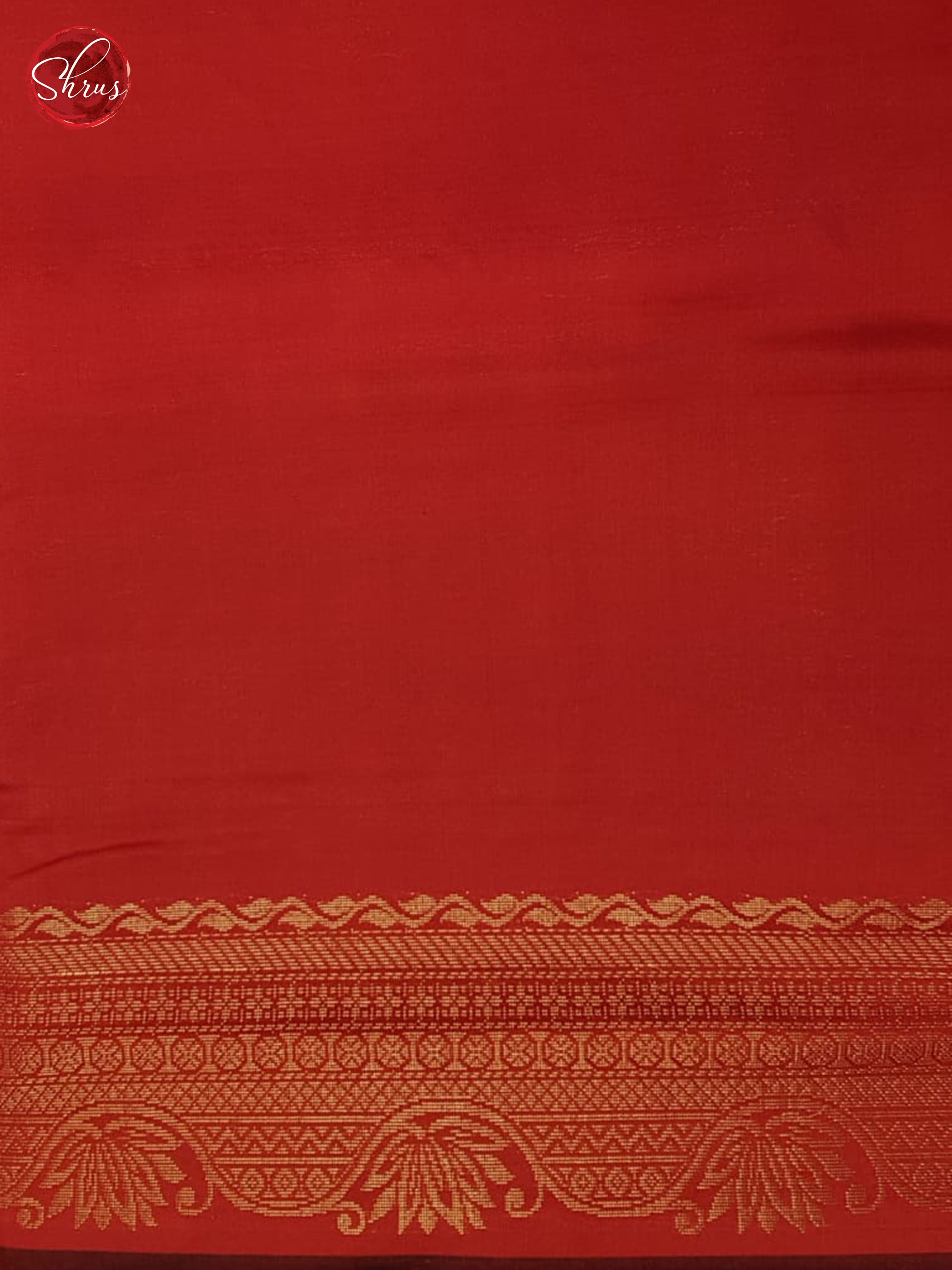 Blue And Red-Soft Silk Saree - Shop on ShrusEternity.com