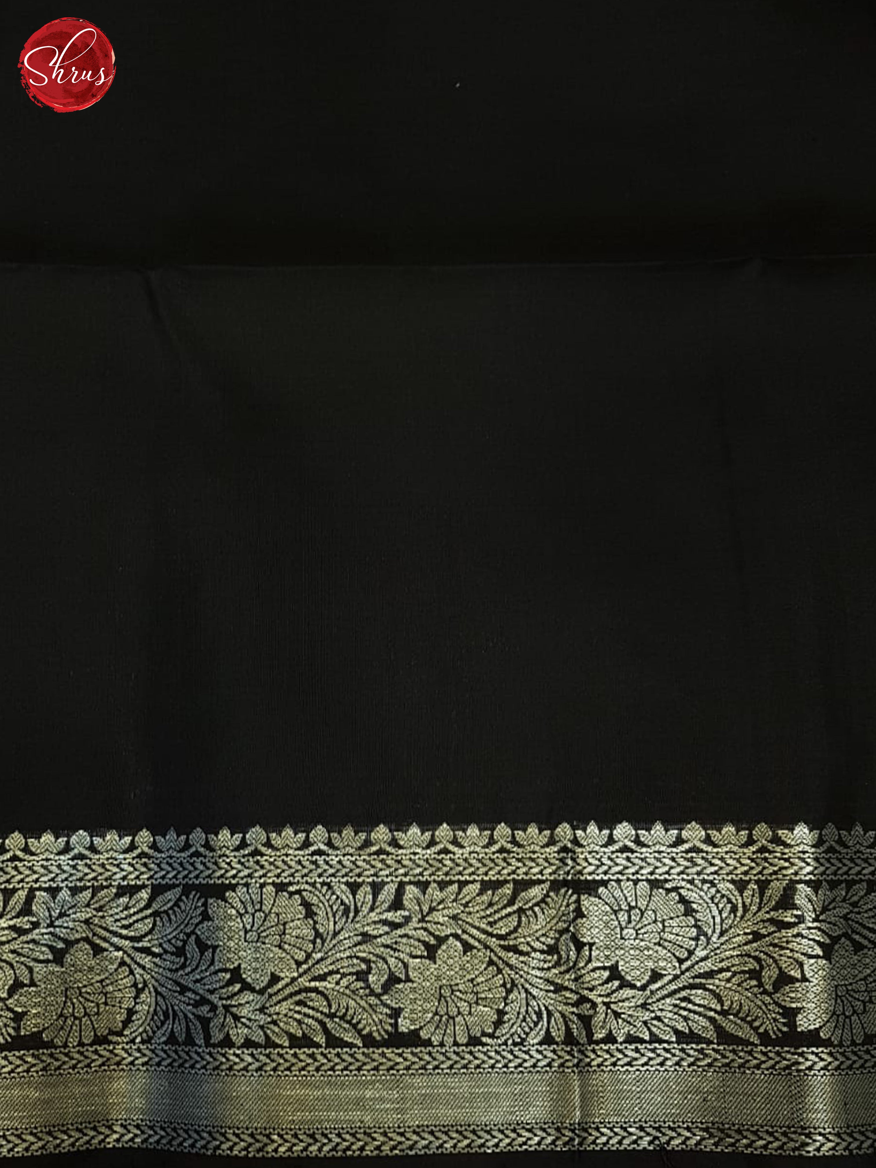 White And Black-Soft Silk Saree - Shop on ShrusEternity.com