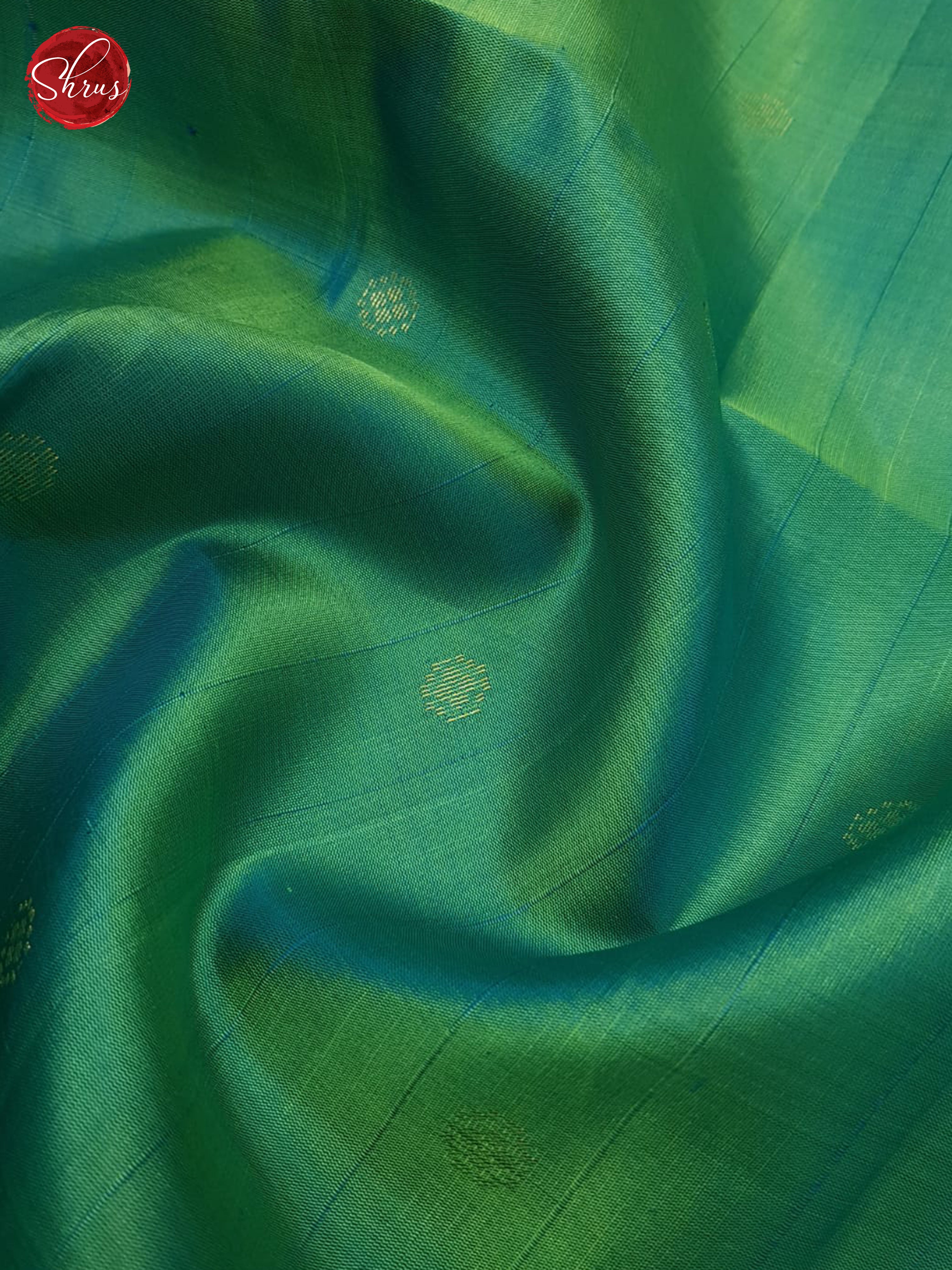 Green And Pink- Soft silk saree - Shop on ShrusEternity.com