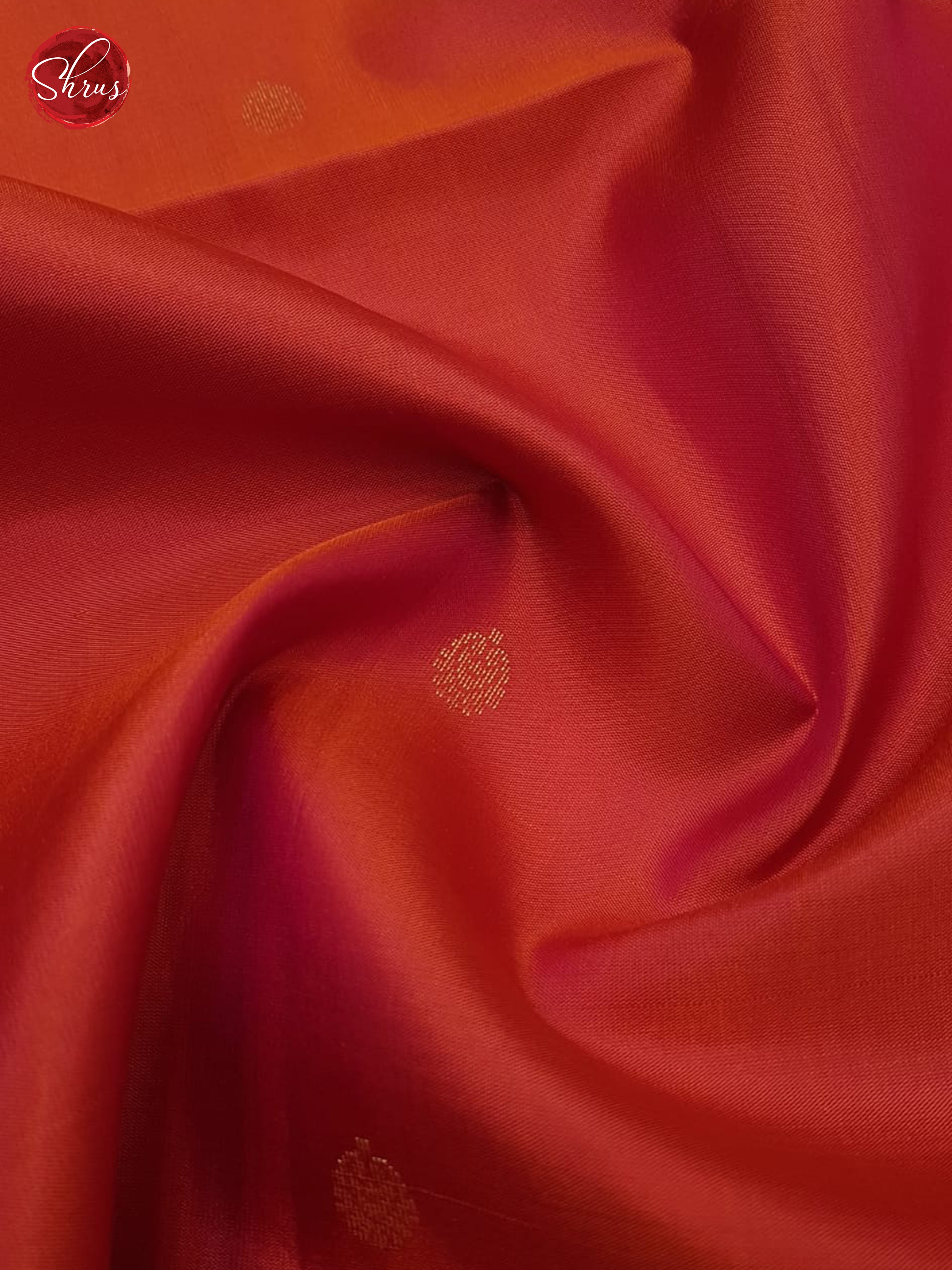 Orangish Pink(Single tone)-Soft silk saree - Shop on ShrusEternity.com
