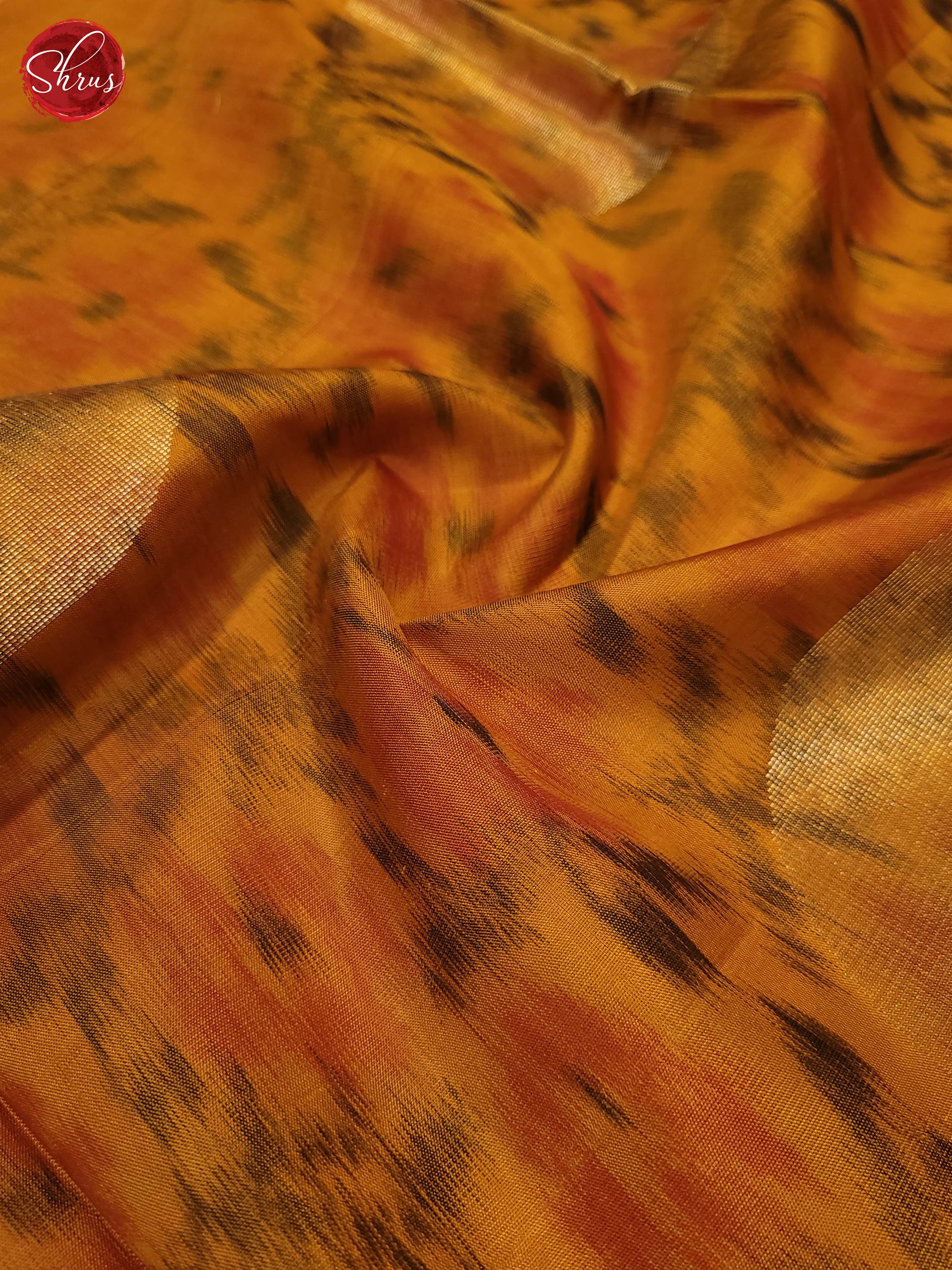 mustard(Single Tone)- Soft Silk Saree - Shop on ShrusEternity.com