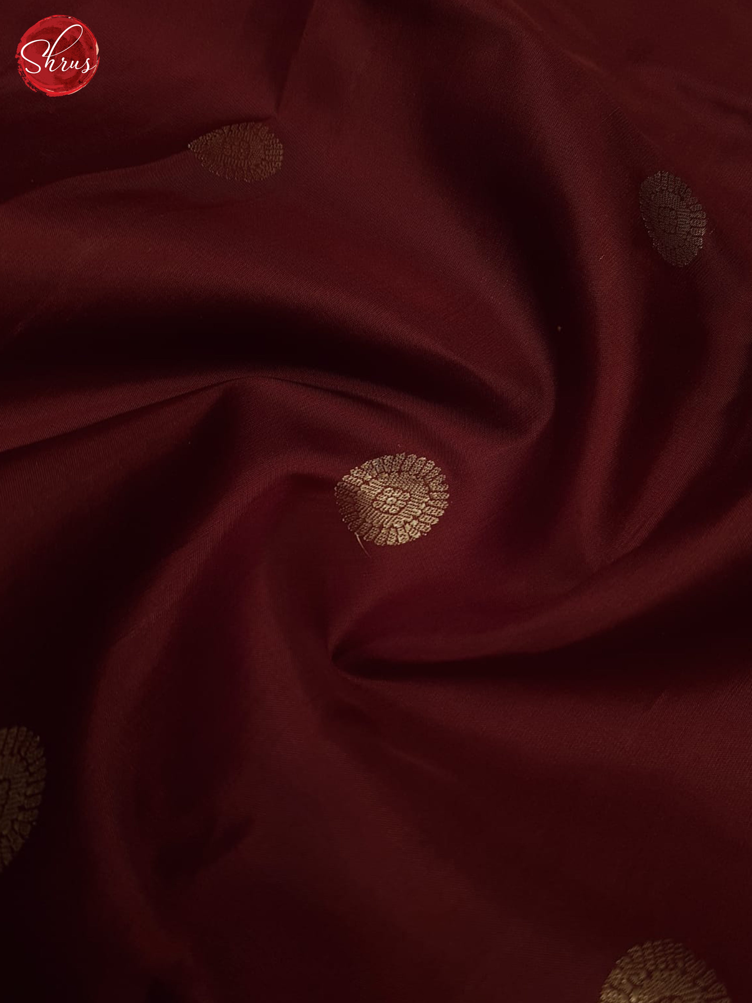 Maroon(single tone)-Soft Silk saree - Shop on ShrusEternity.com