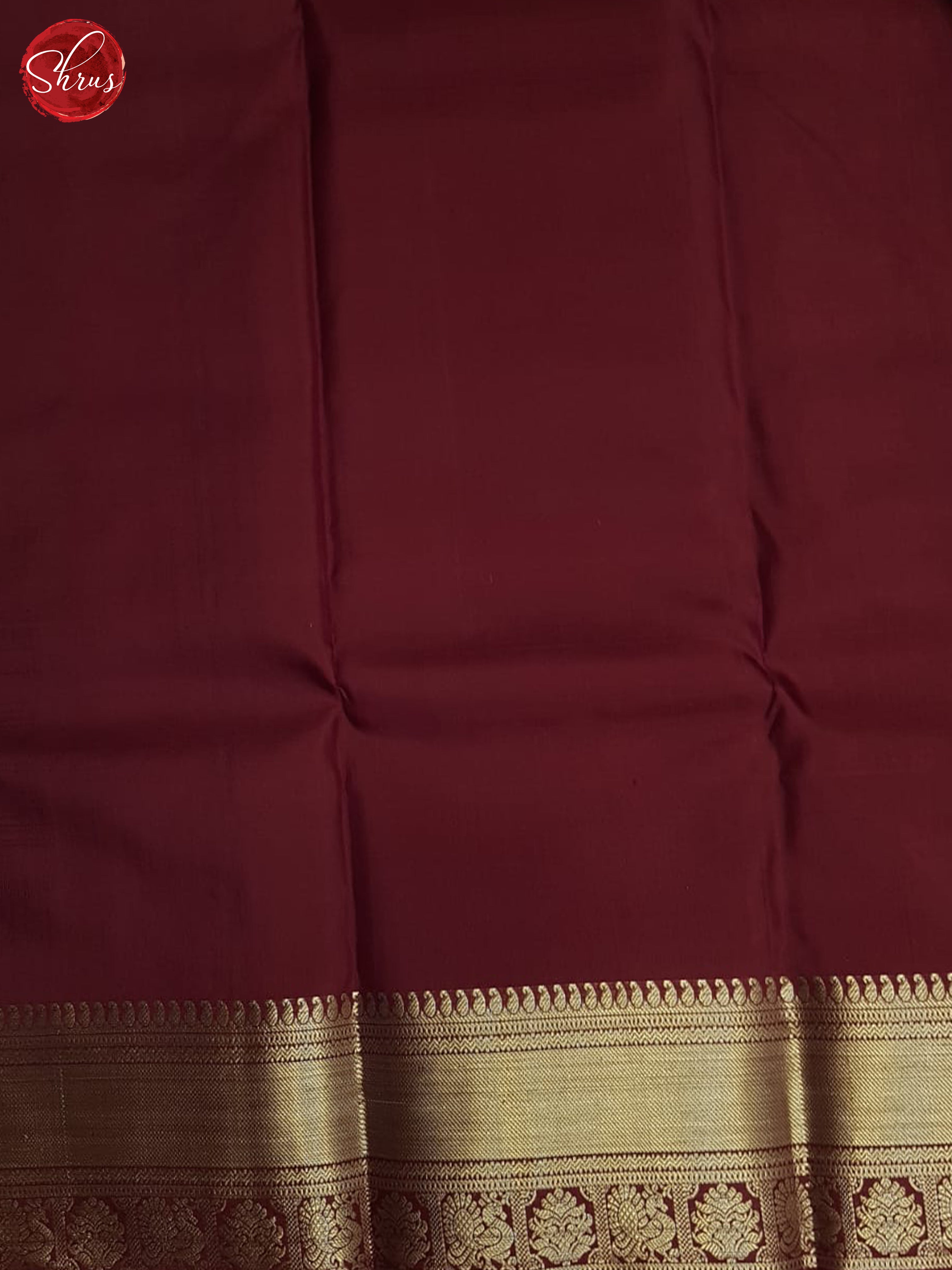 Maroon(single tone)-Soft Silk saree - Shop on ShrusEternity.com