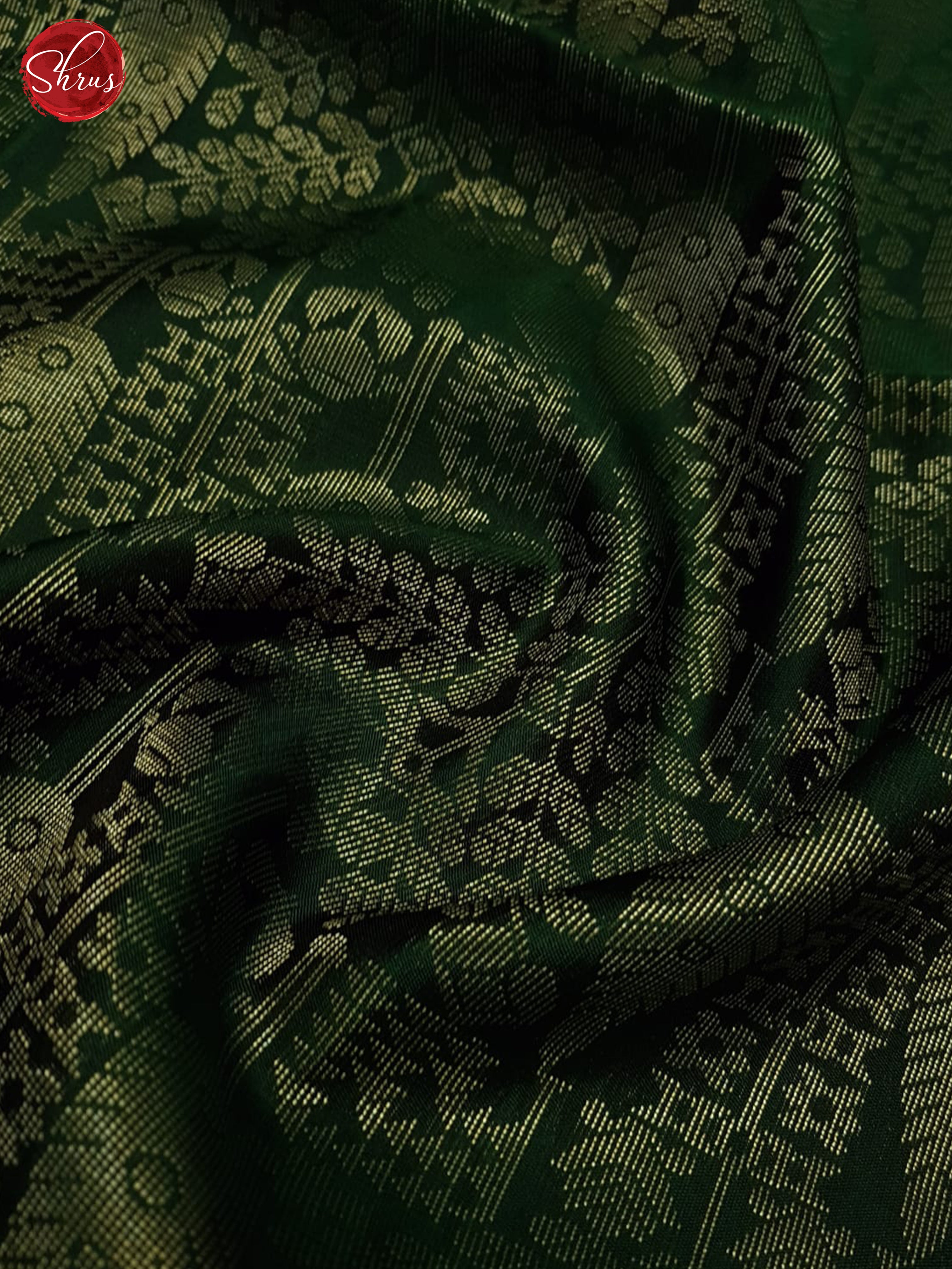 Green And Orange- Soft silk saree - Shop on ShrusEternity.com