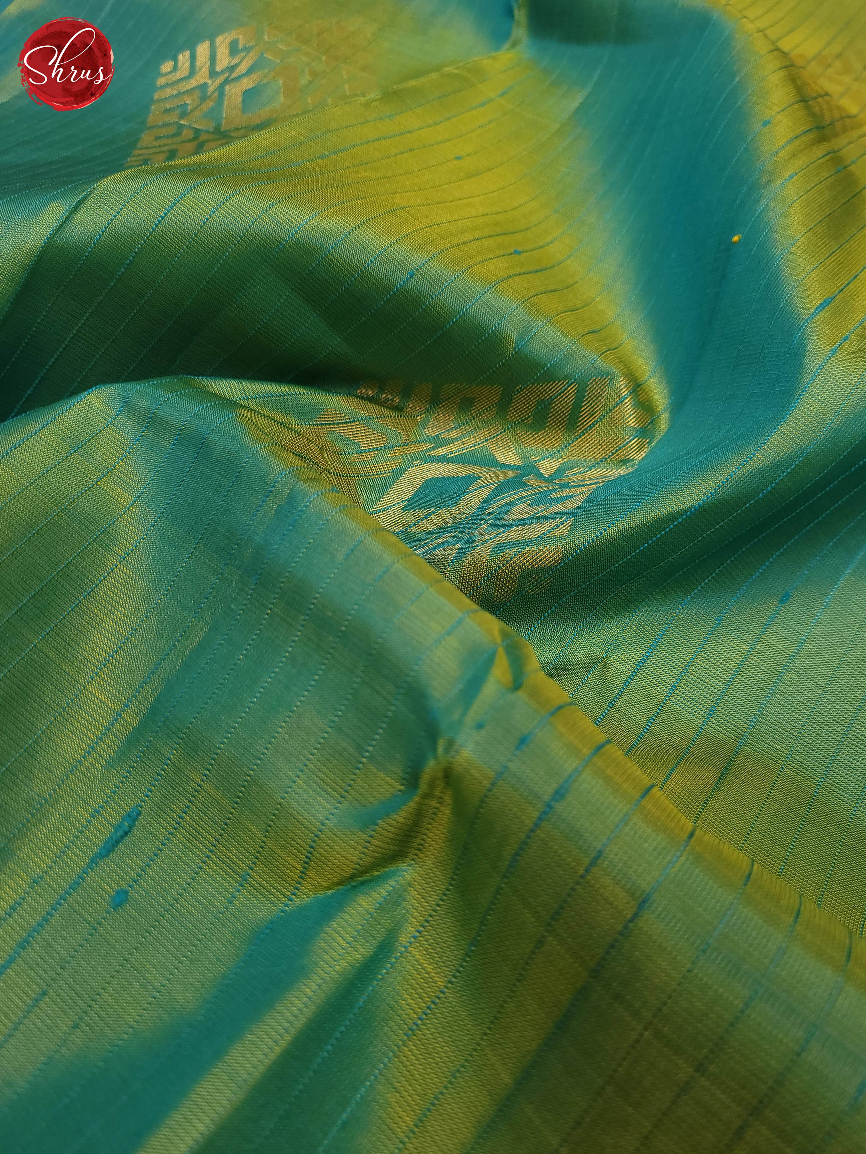 Green and pink-Soft Silk Saree - Shop on ShrusEternity.com