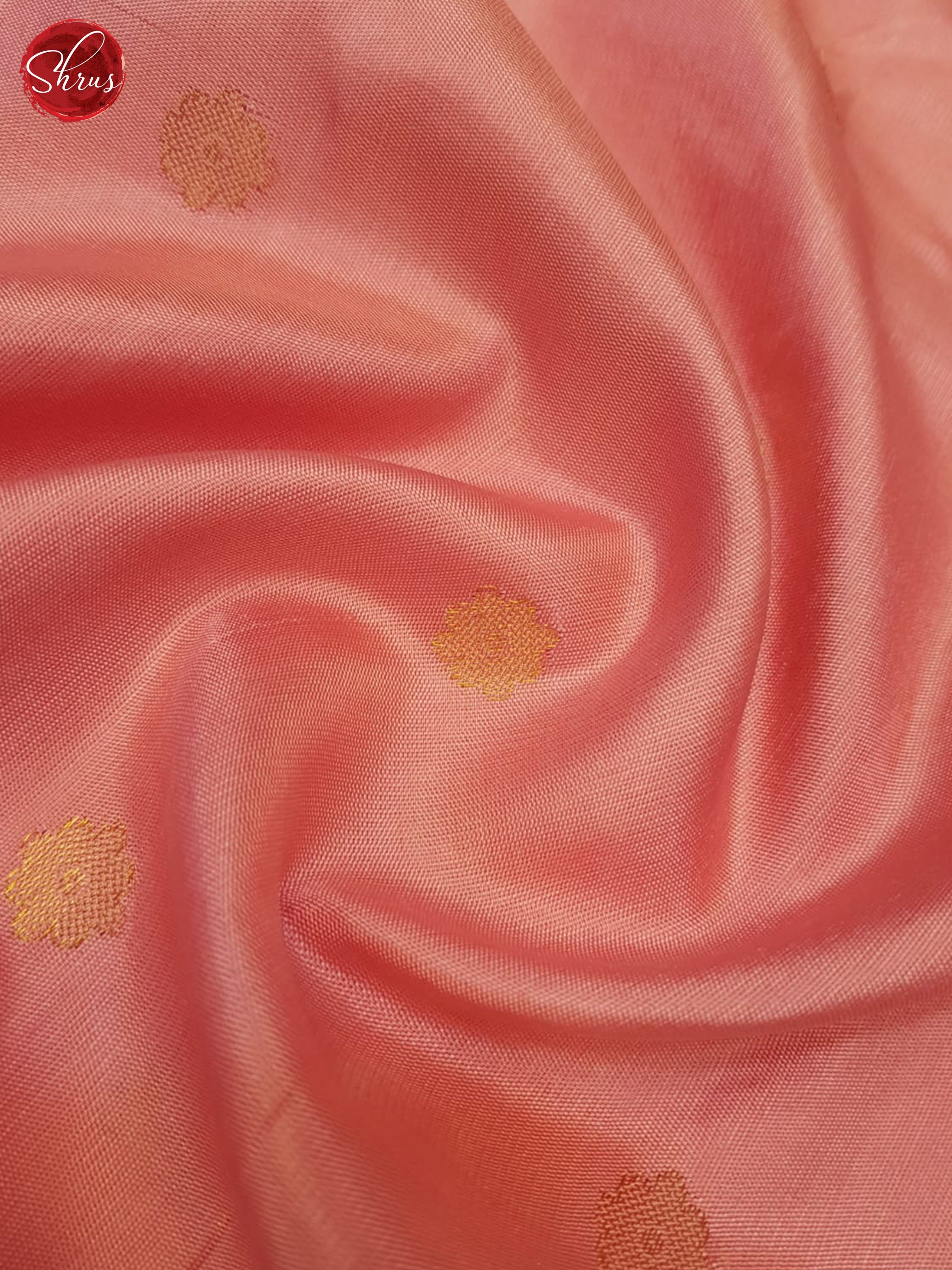 Pink And Brown-Gadwal Silk Saree - Shop on ShrusEternity.com