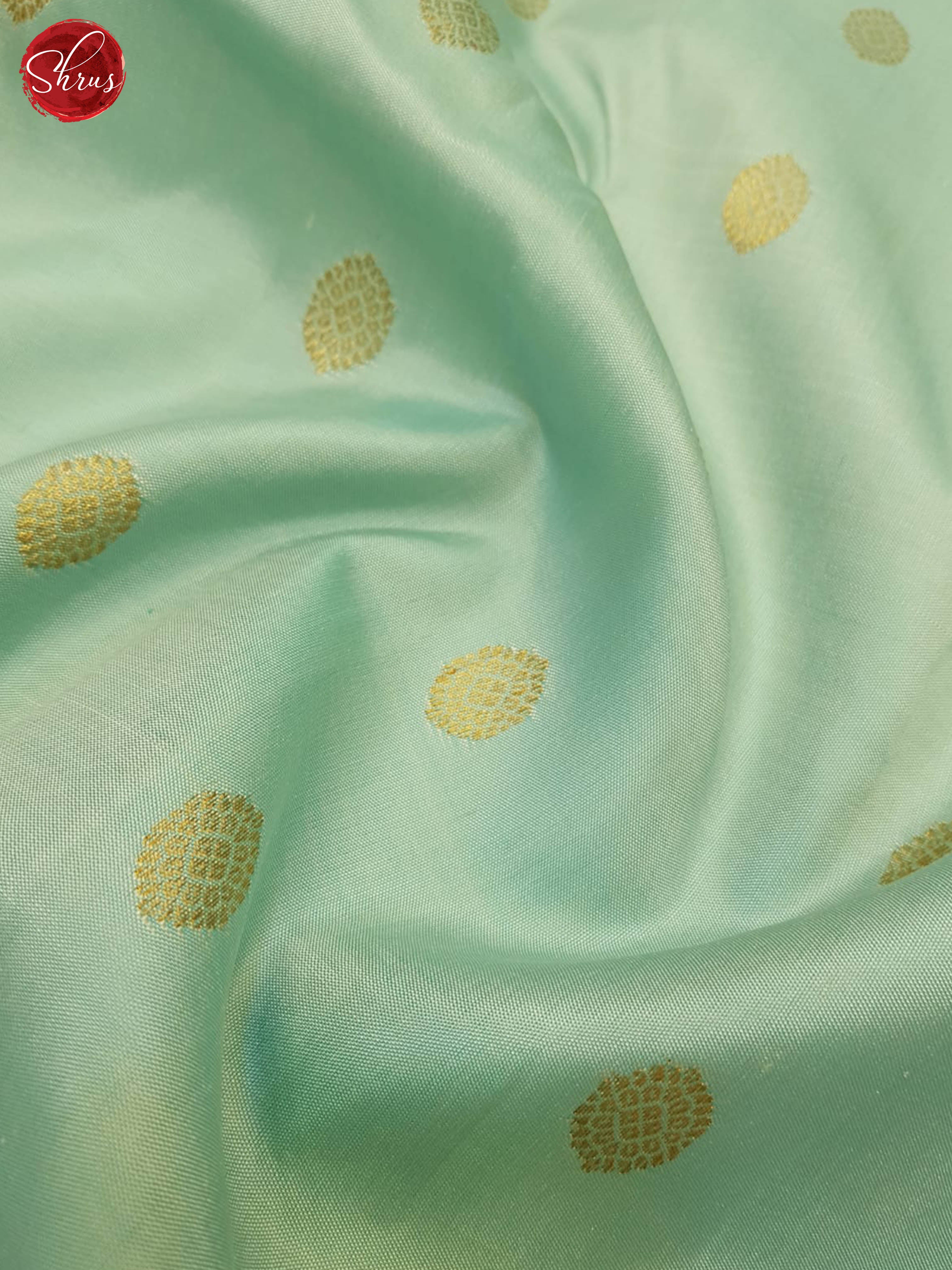 Ice Blue And Pink-Gadwal silk saree - Shop on ShrusEternity.com