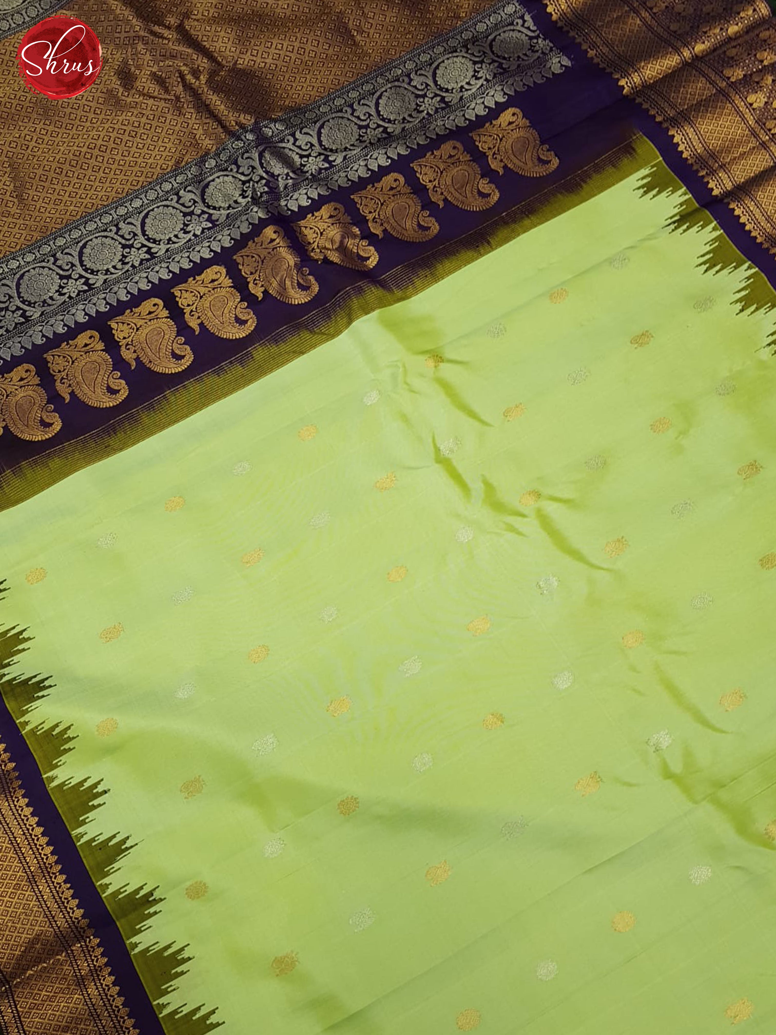 BLS25025 - Gadwal silk Saree - Shop on ShrusEternity.com