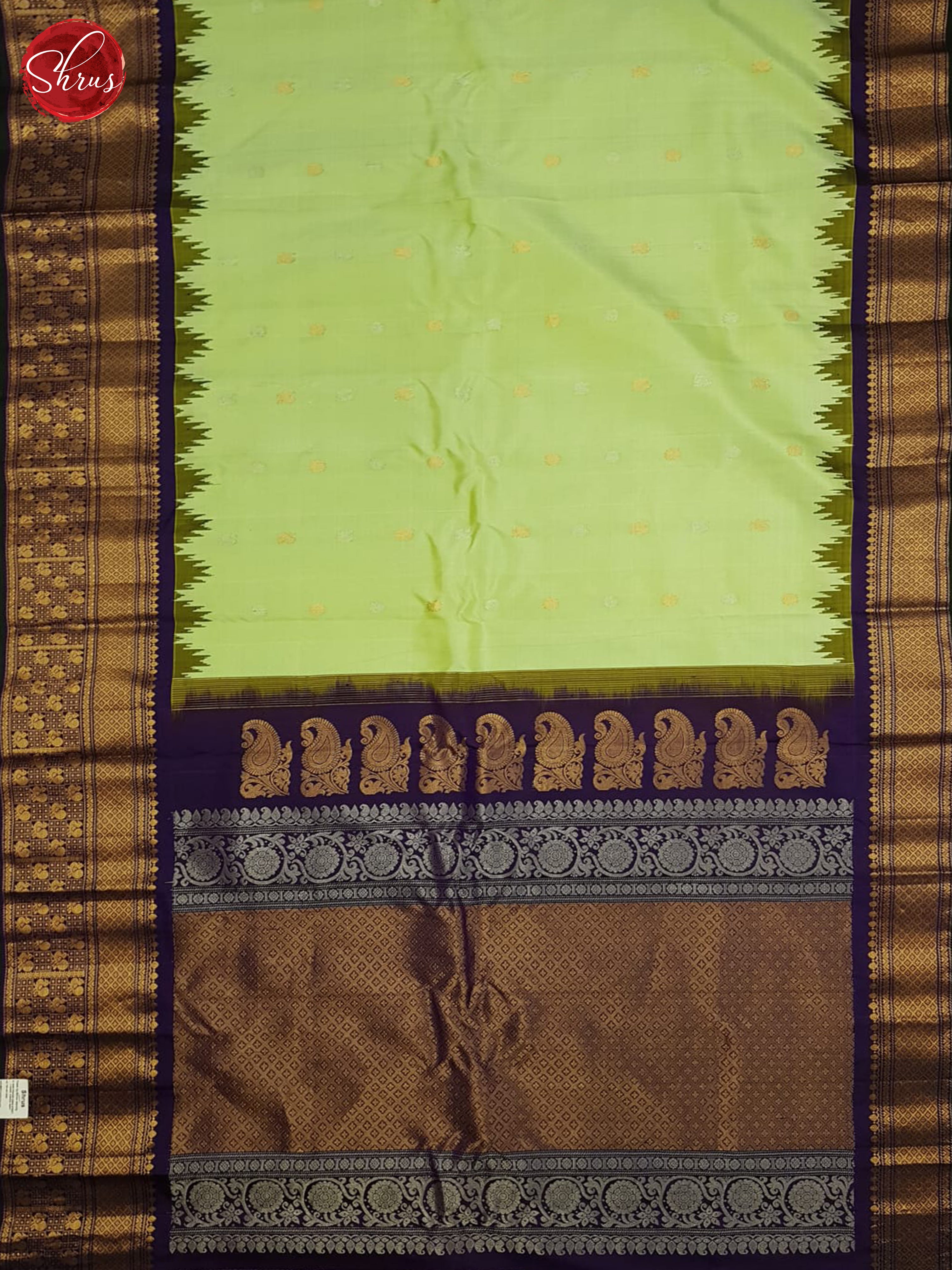 BLS25025 - Gadwal silk Saree - Shop on ShrusEternity.com