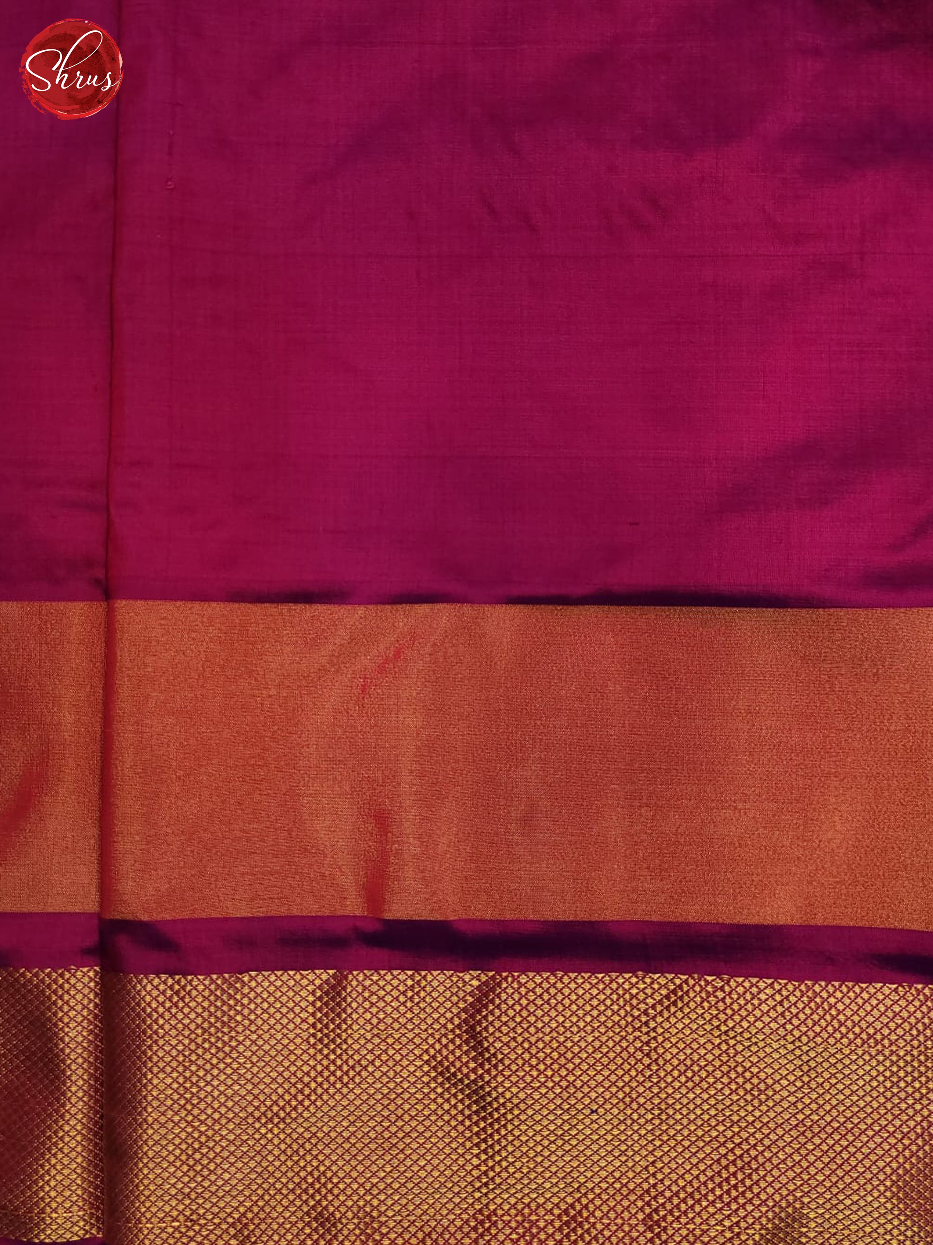 pink and purple-Ikkat Silk Saree - Shop on ShrusEternity.com