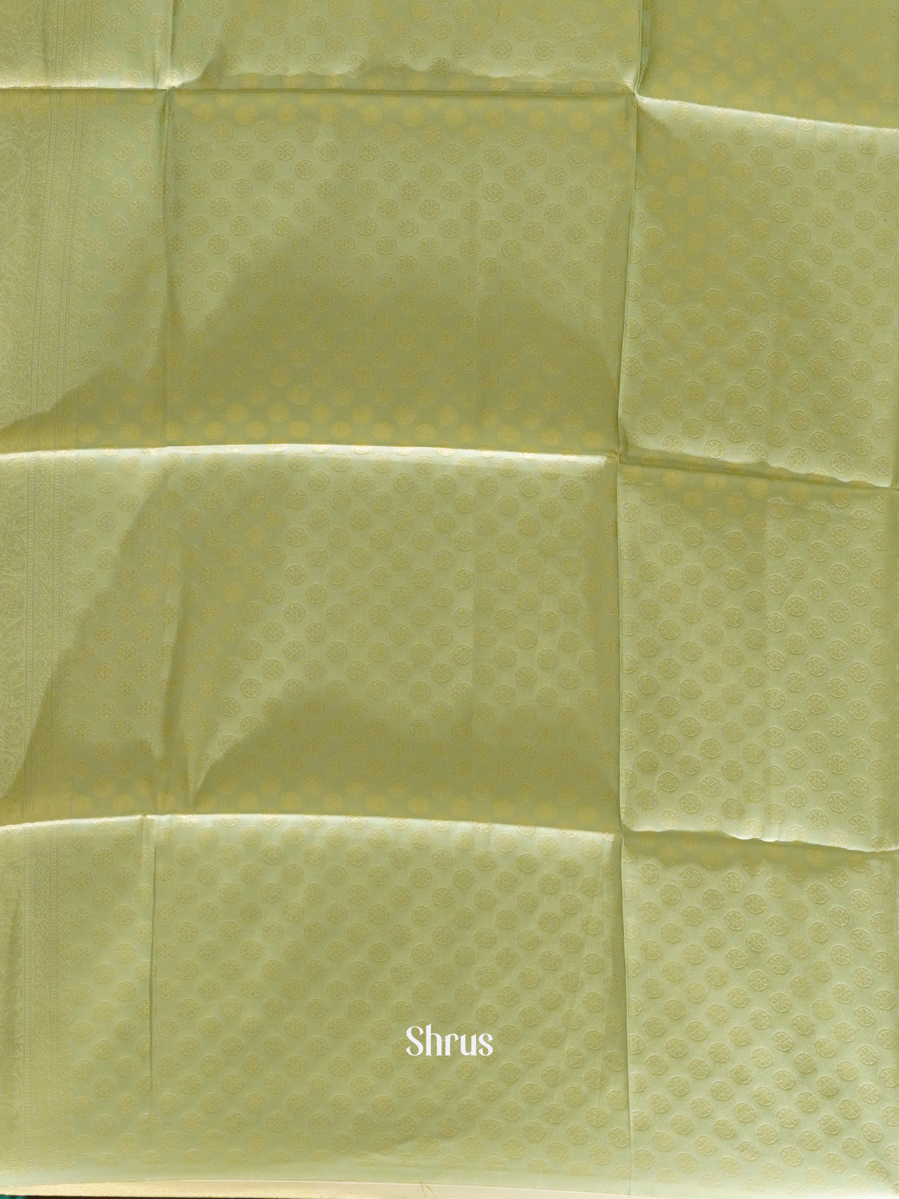 Pastel Green(Single Tone)- Semi Georgette Saree - Shop on ShrusEternity.com