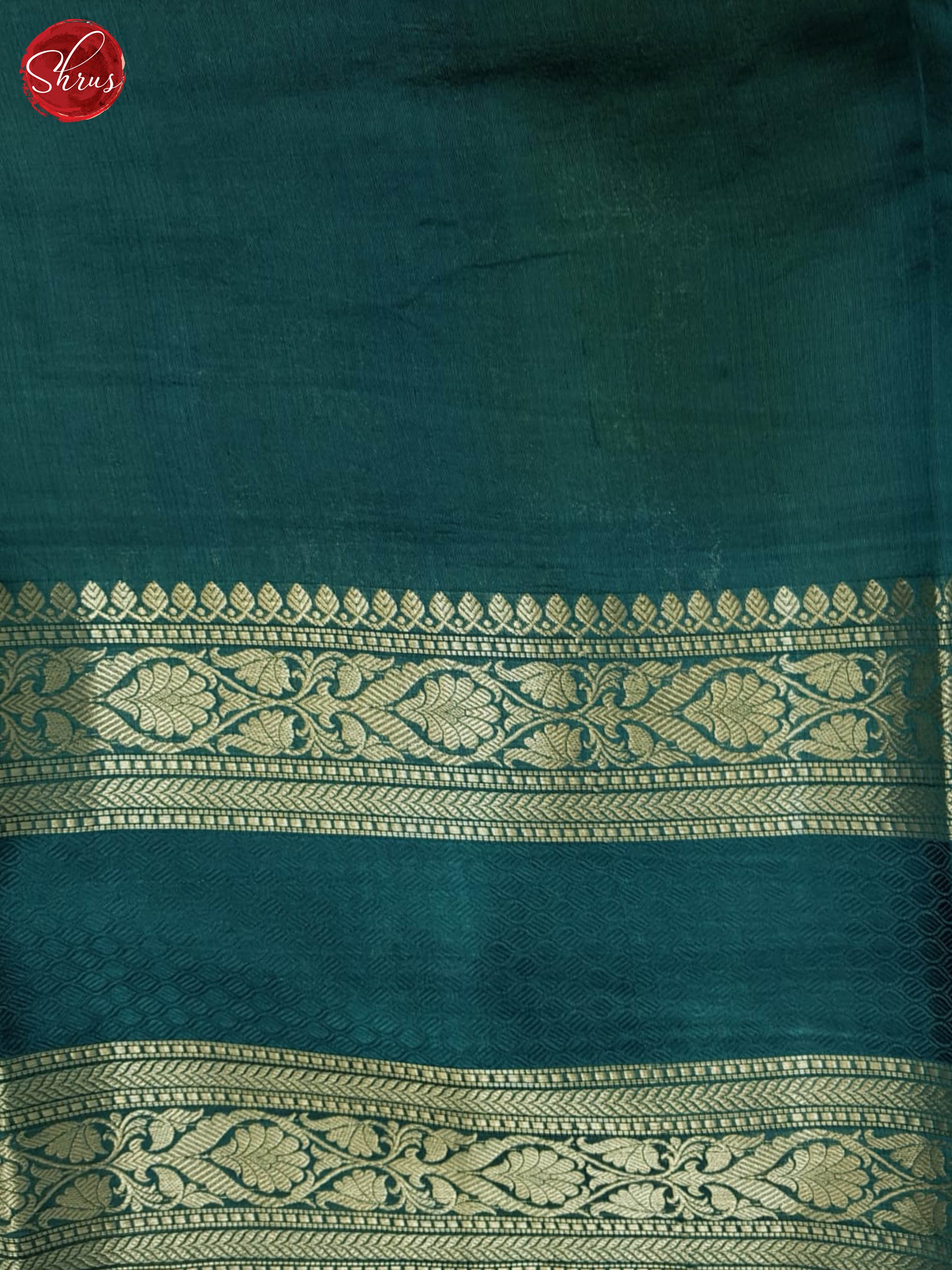 Blue(Single Tone)- Tussar silk Saree zari-3