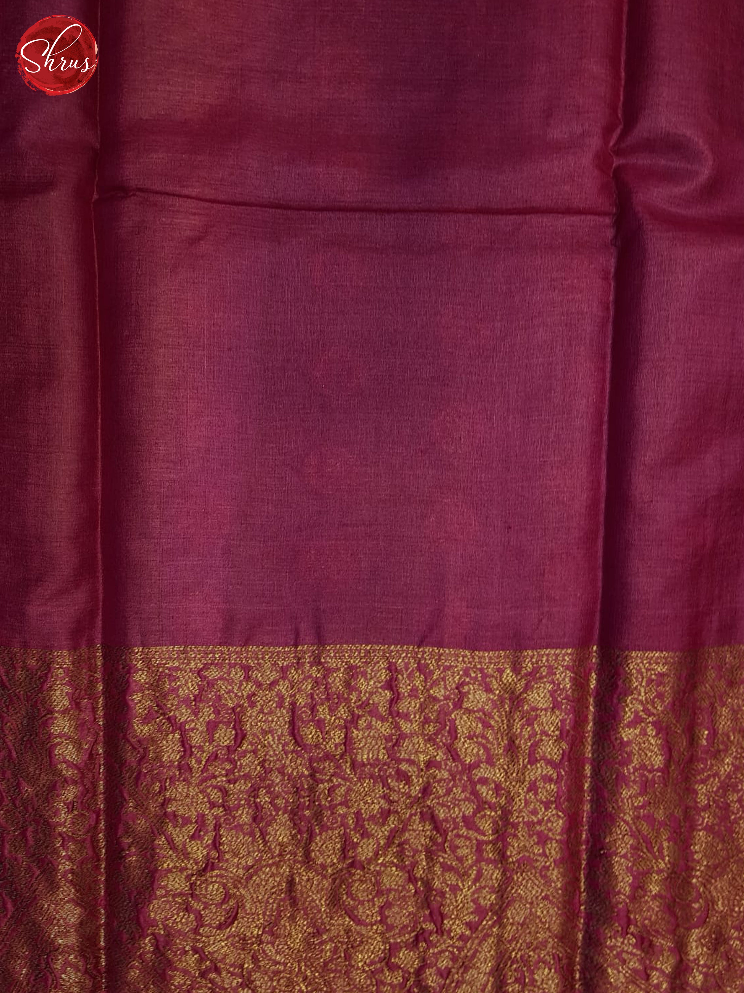 Green And Pink- tussar Saree - Shop on ShrusEternity.com