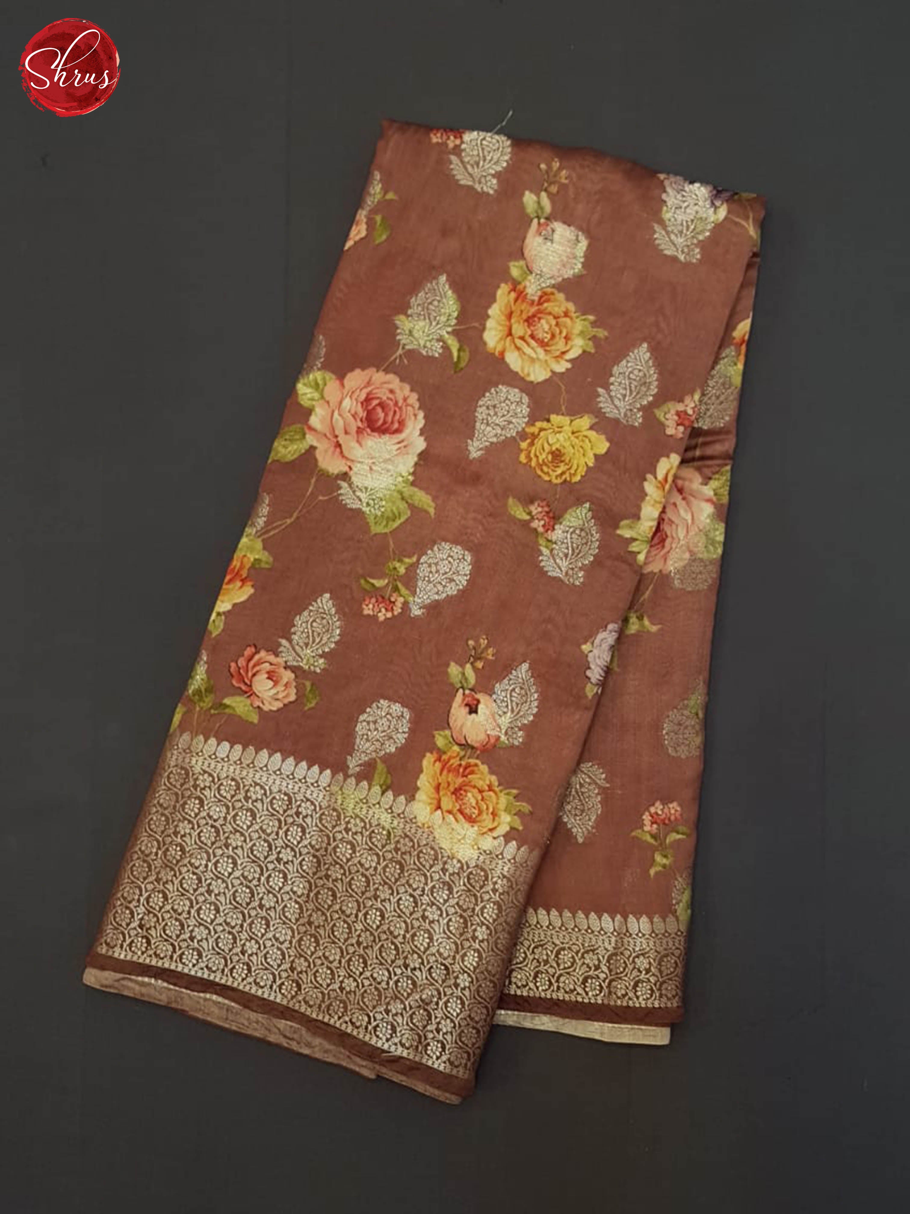 Maroon (Single Tone) - Tissue Silk - Shop on ShrusEternity.com