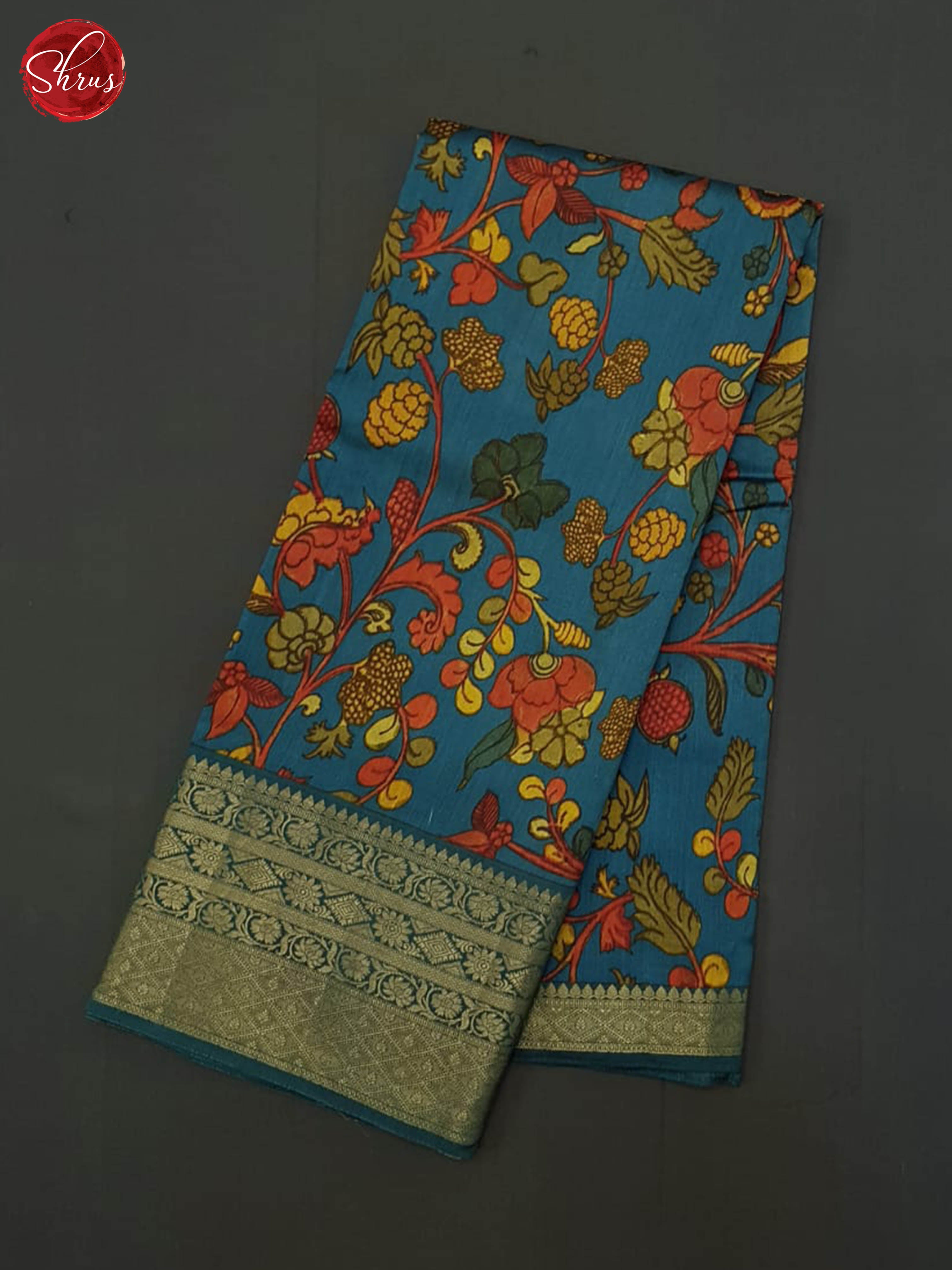 Blue (Single Tone) - Tissue Silk - Shop on ShrusEternity.com