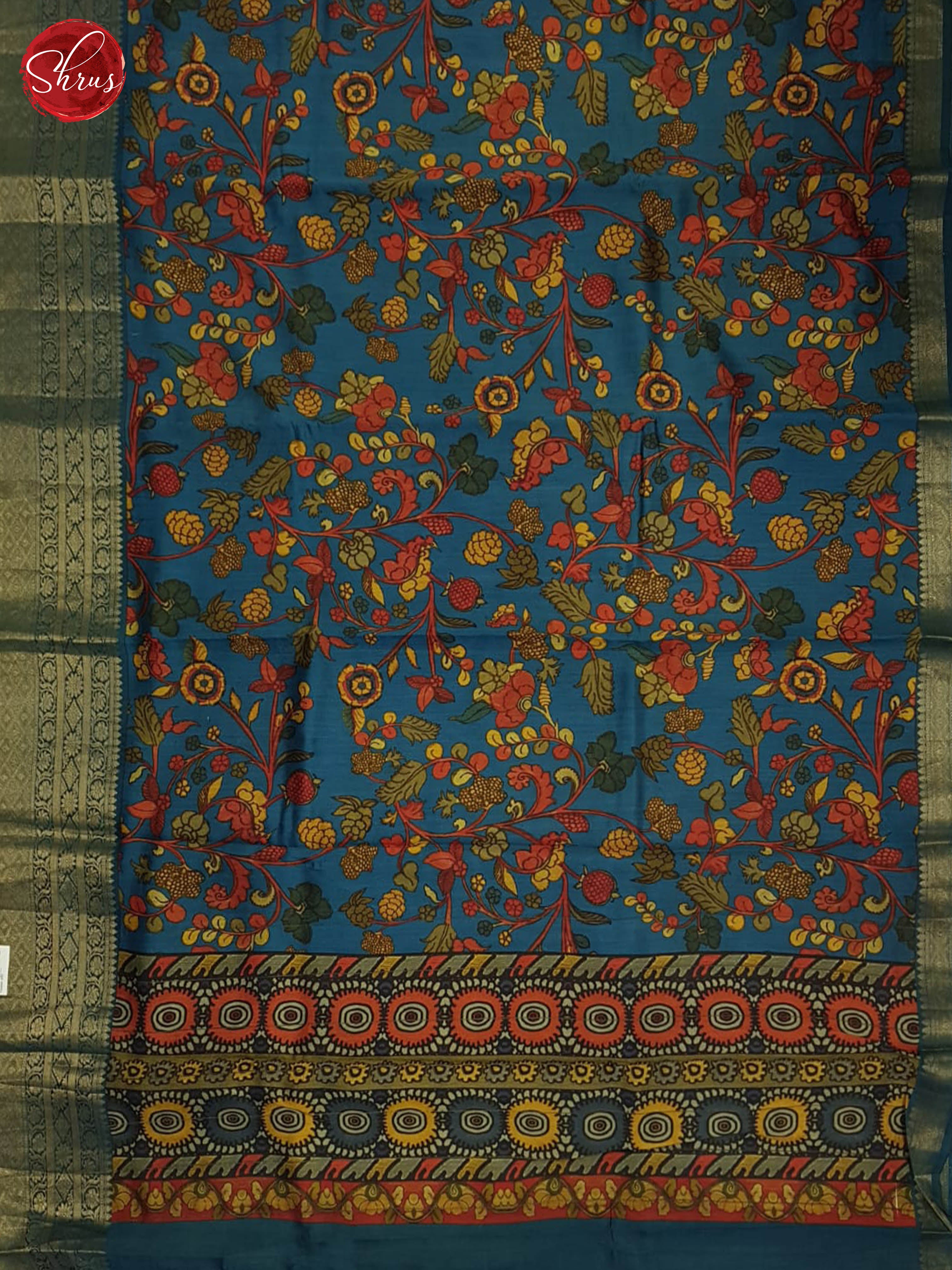 Blue (Single Tone) - Tissue Silk - Shop on ShrusEternity.com