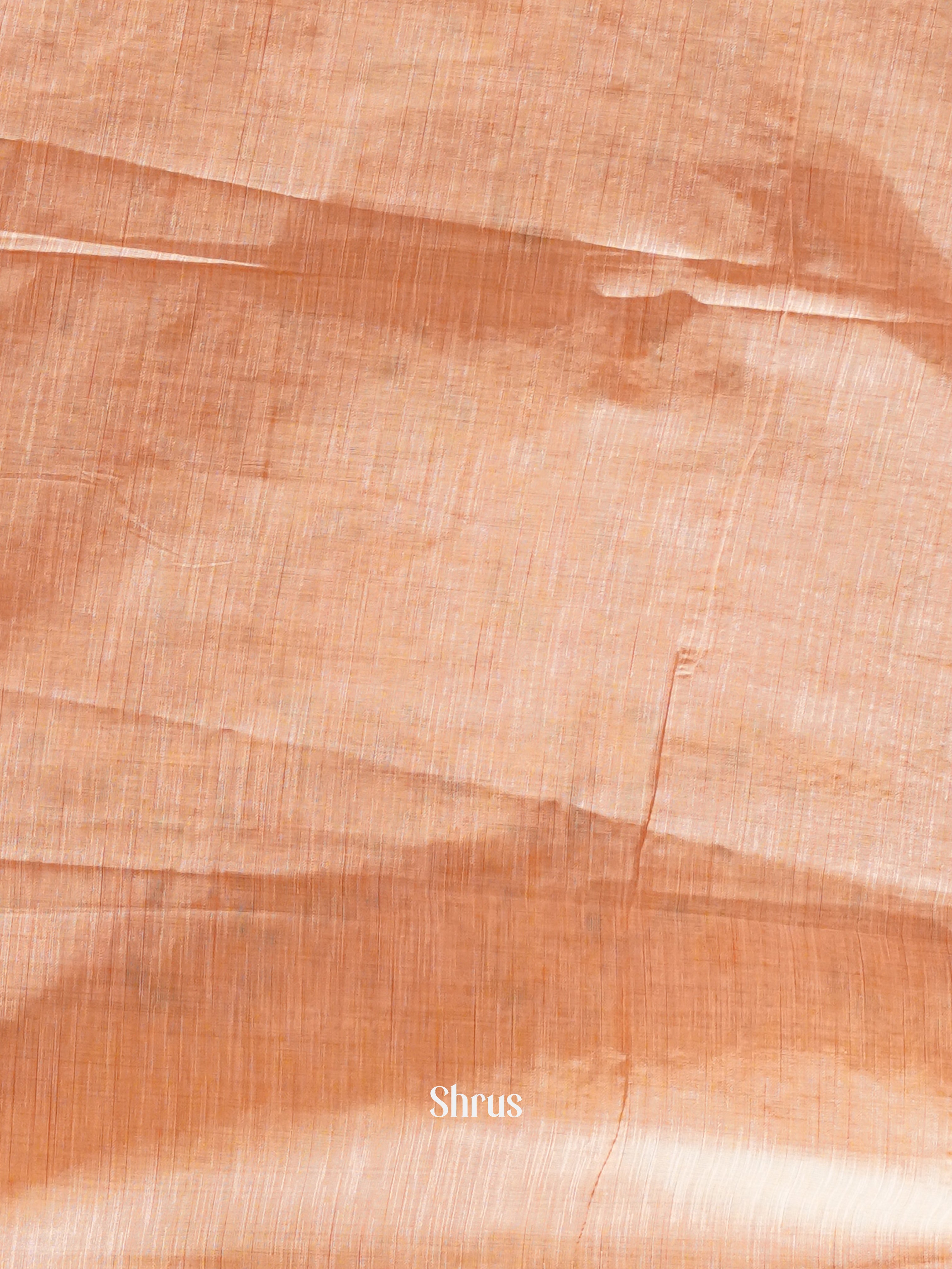 Pink(Single Tone)-Art Linen with zari woven floral print , brocade on the body &Zari Border - Shop on ShrusEternity.com