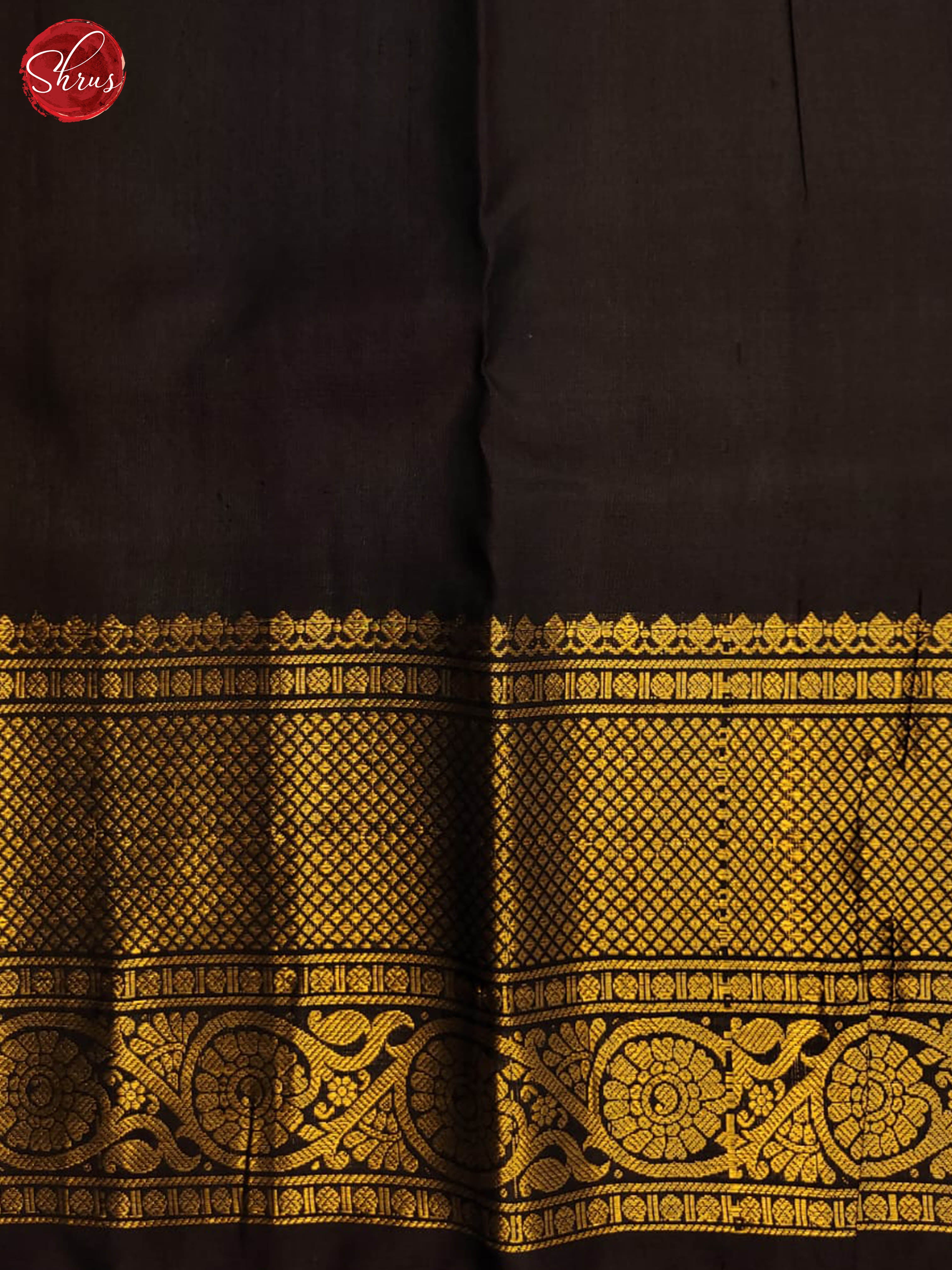 Green and black- Gadwal Silk - Shop on ShrusEternity.com