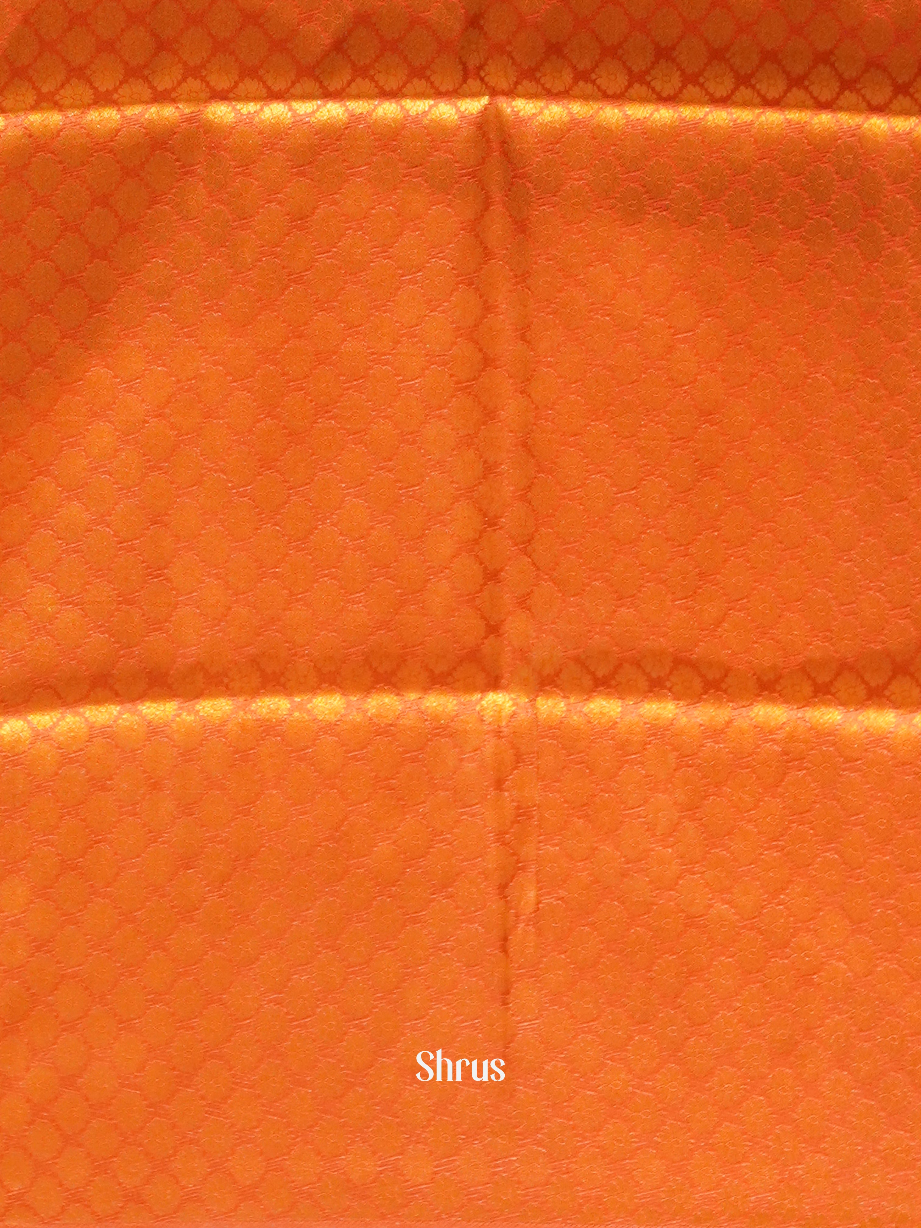 Orange & Red- Semi georgette - Shop on ShrusEternity.com