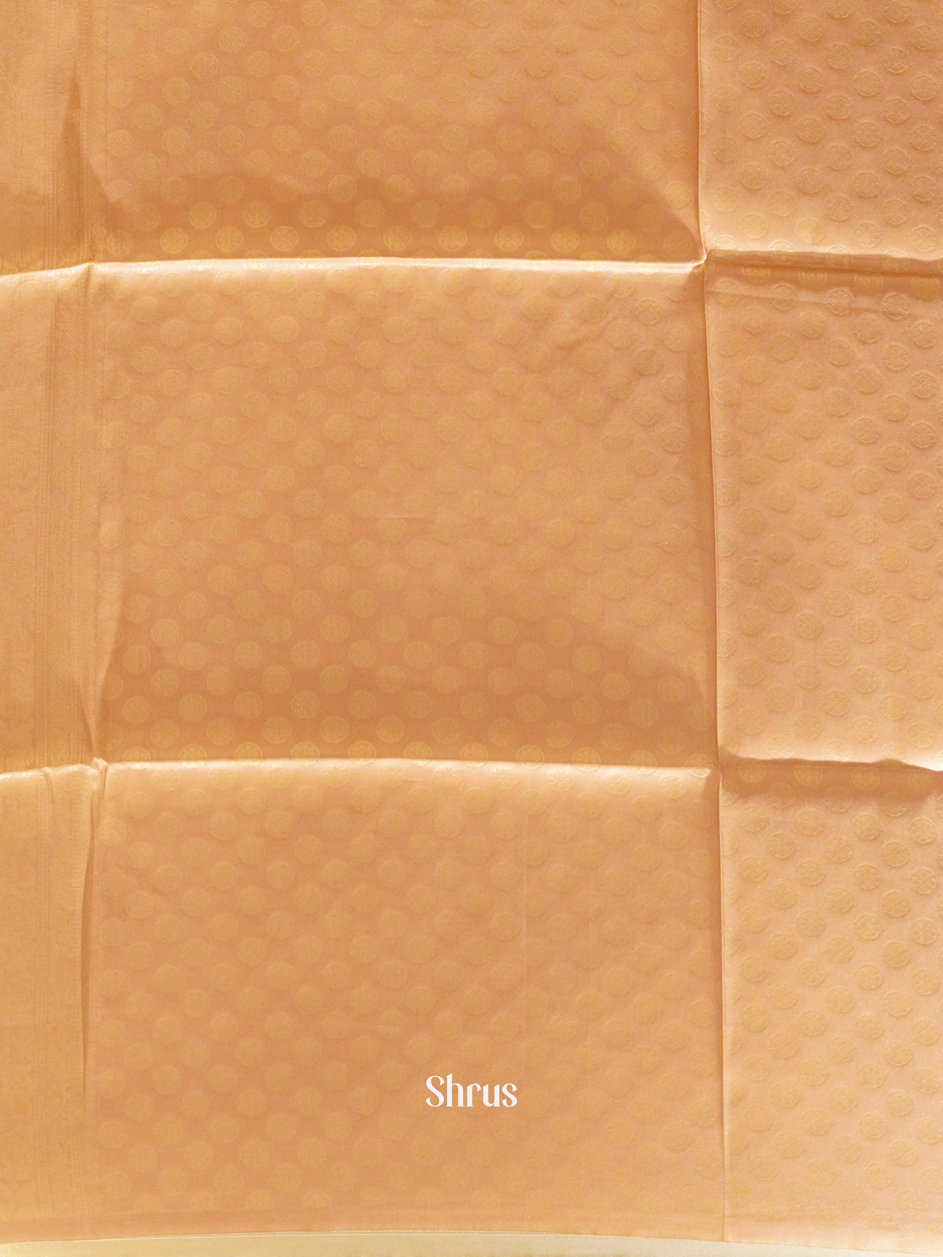 Teal Blue & Blue - Semi Georgette with zari butta brocade on the body & Contrast Zari Border - Shop on ShrusEternity.com