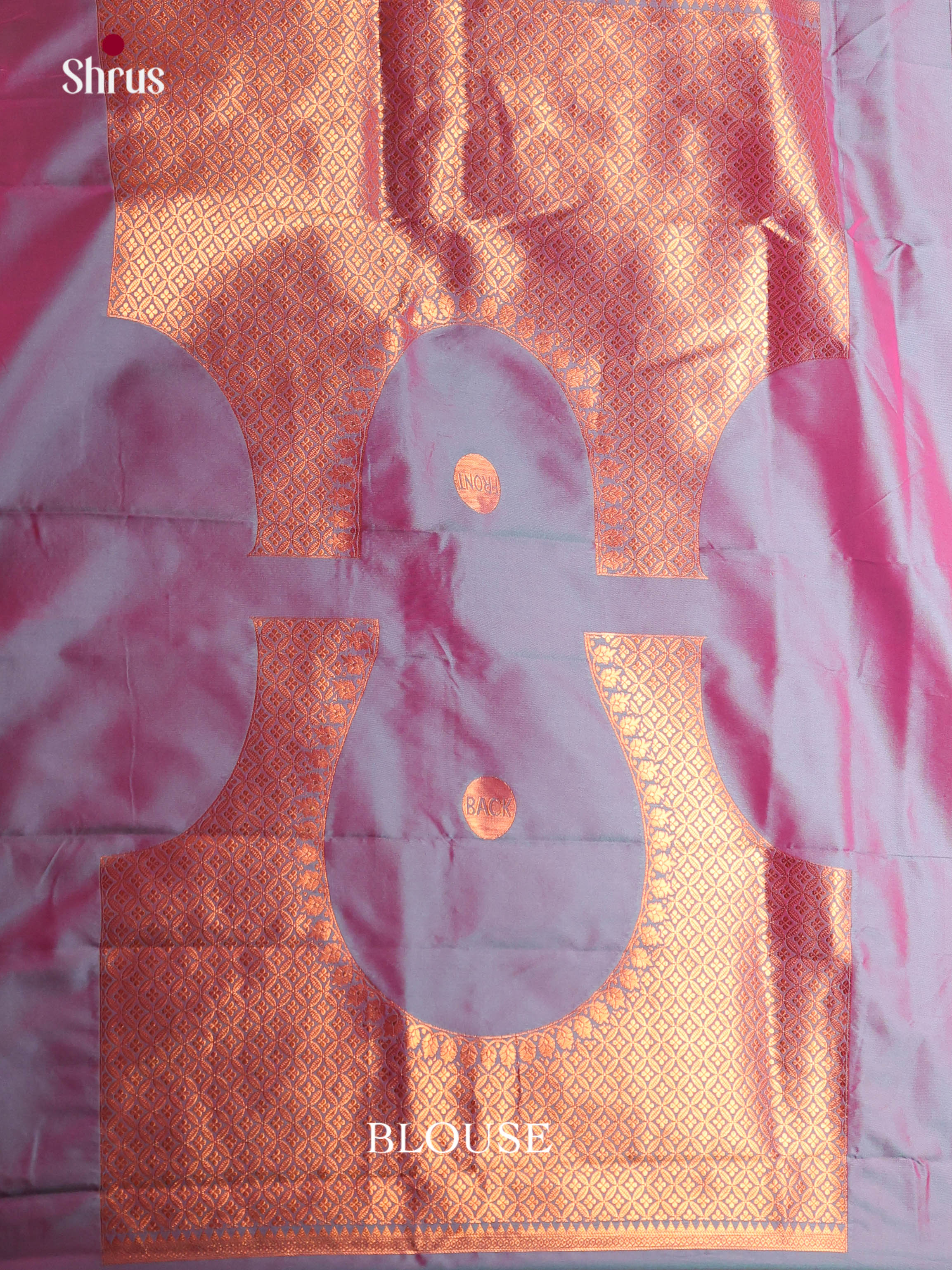 BZS04569 - Semi Kancipuram Saree - Shop on Shrus.com