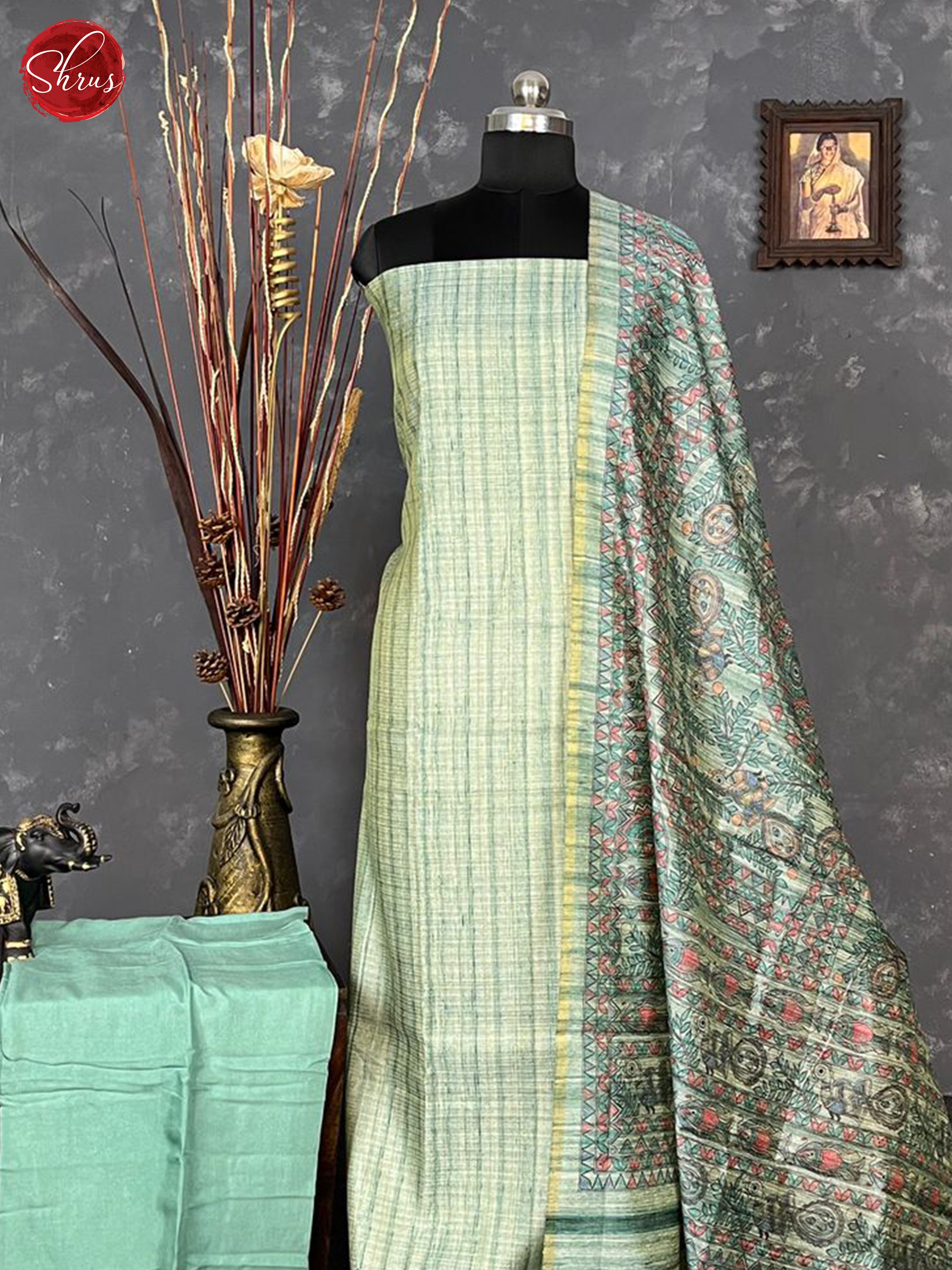 Green - Matka Salwar - Shop on ShrusEternity.com