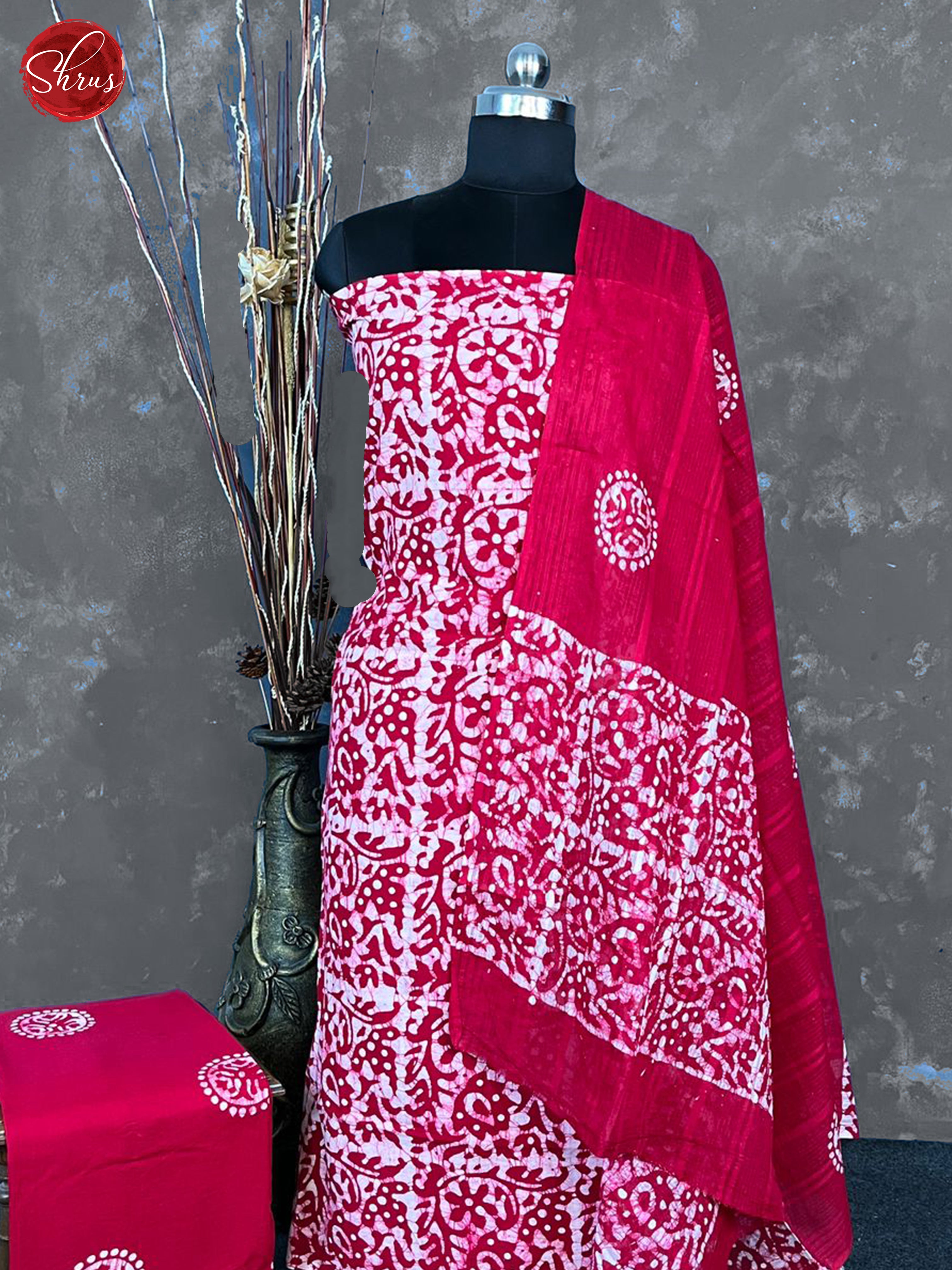 Pink -Bhatik Salwar - Shop on ShrusEternity.com