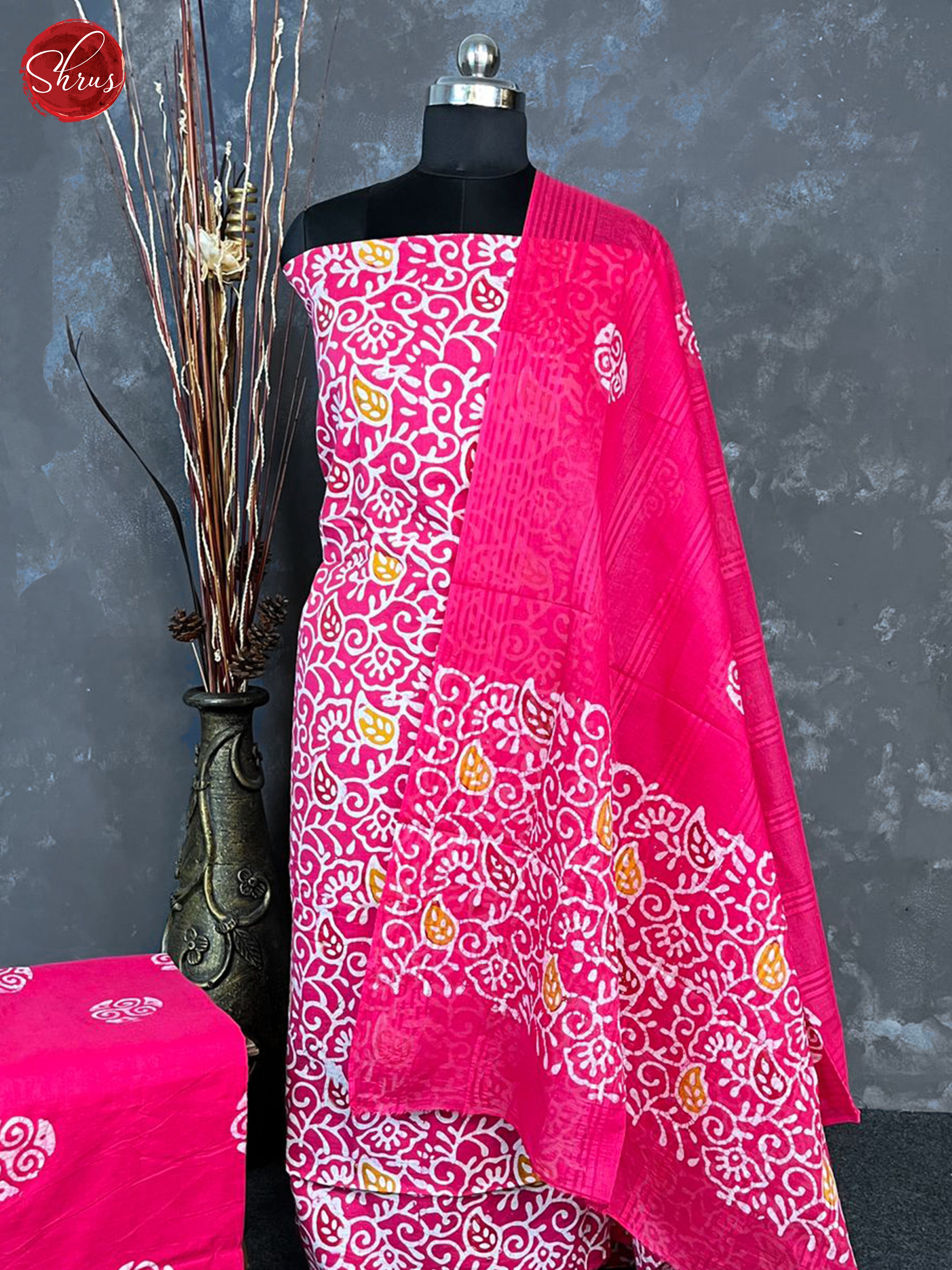 Pink - Bhatik Salwar - Shop on ShrusEternity.com