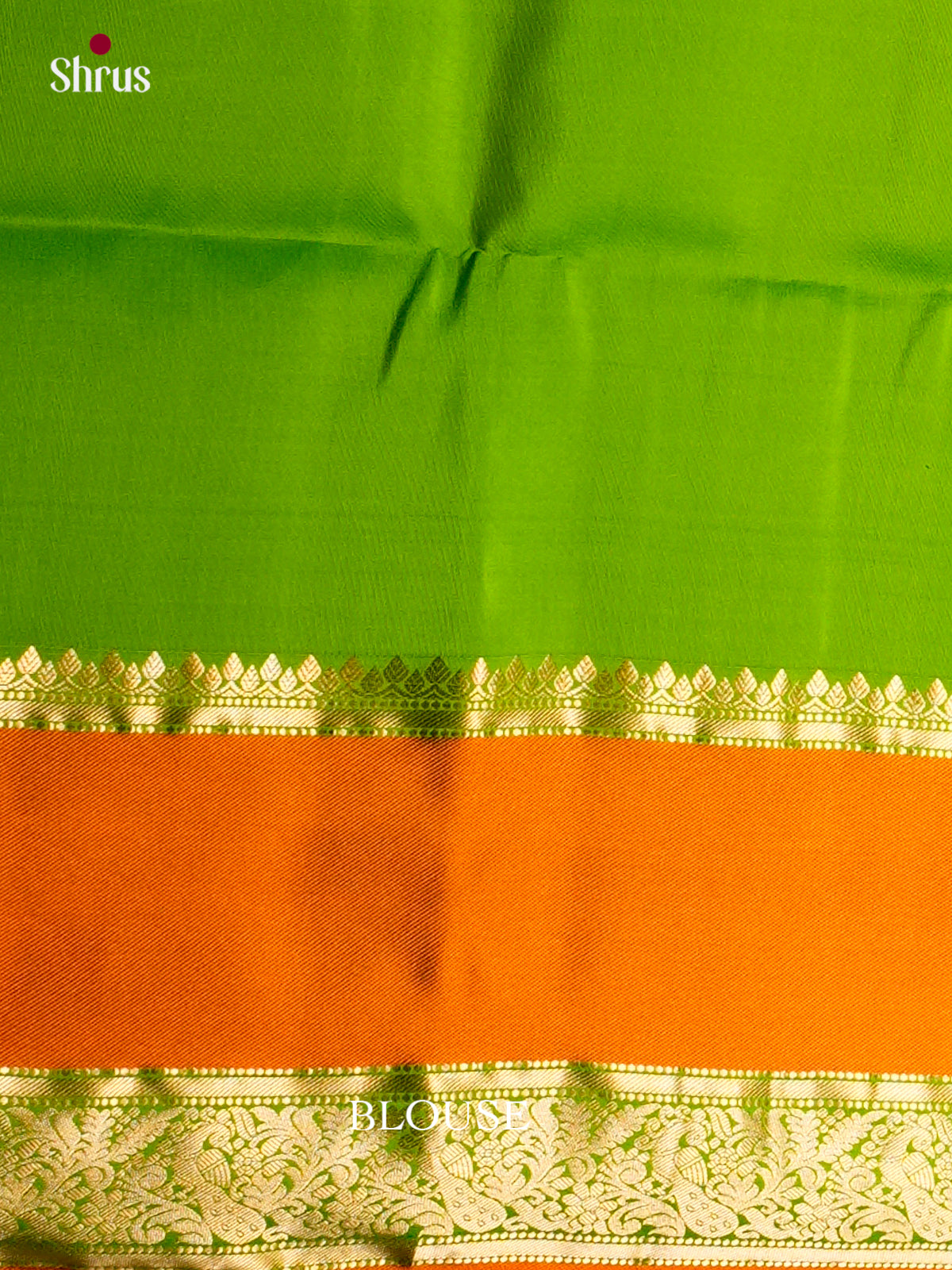 Buy Mystique Black Pure Soft Silk Saree With Golden Buttas & Green Brocade Pallu