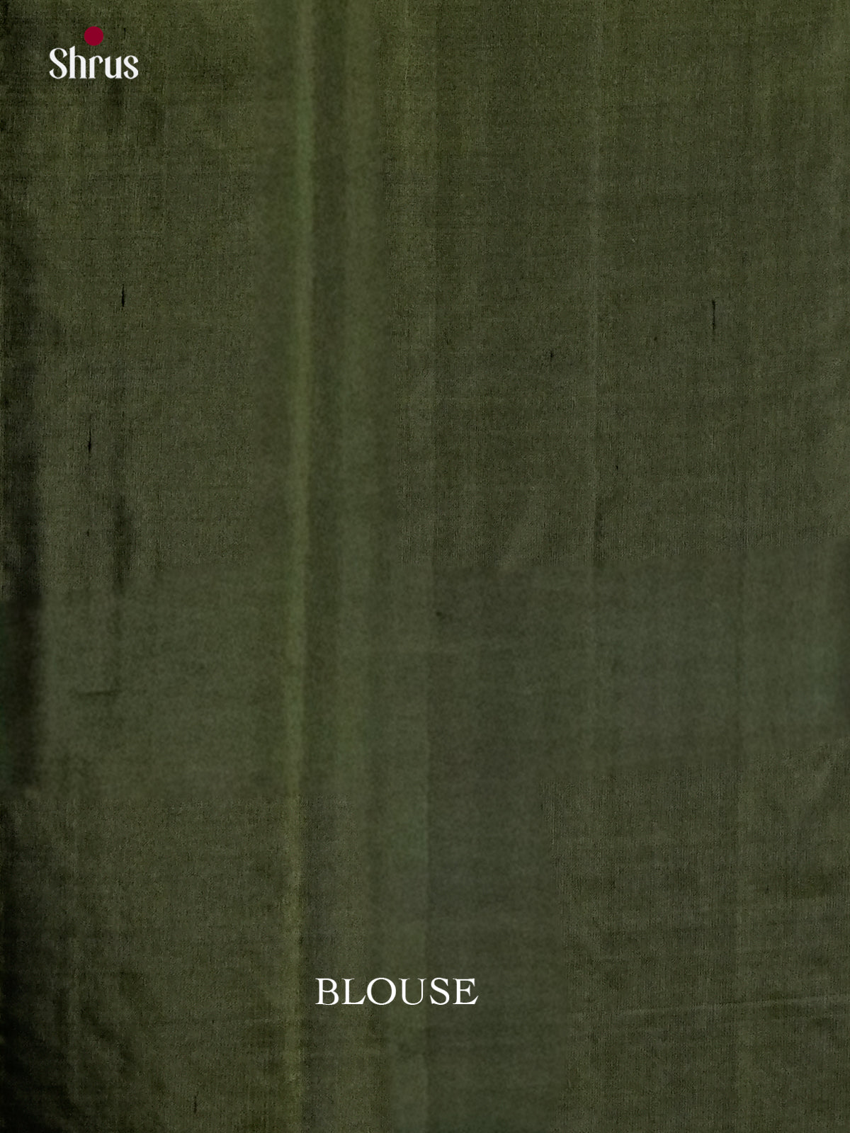 Bold Olive Green Borderless Soft Silk Sarees With Silver Motifs & Self Zari Brocade Pallu 2