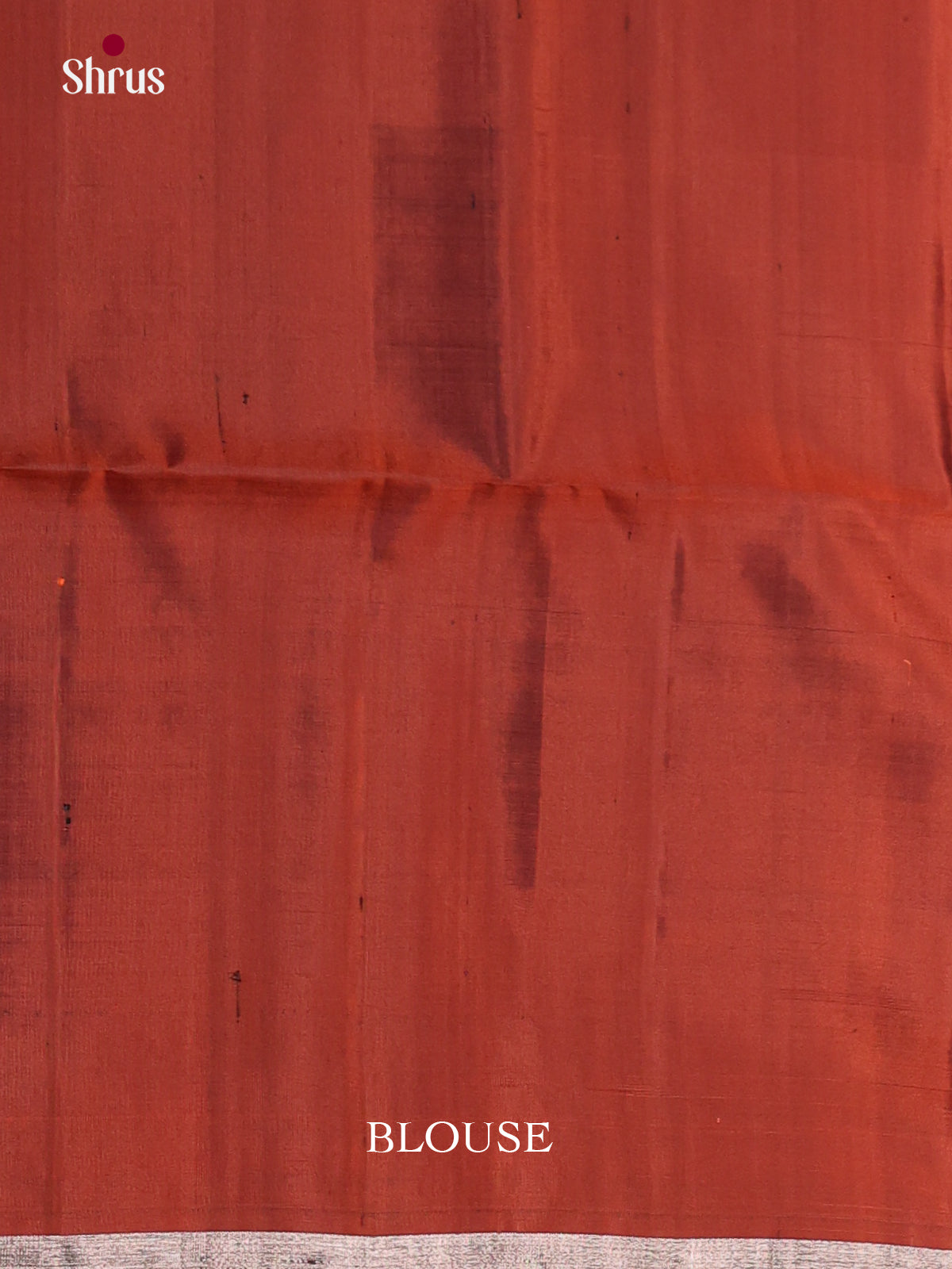 Regal Brick Silk Sarees With Zari Buttas, Stripes & Brocade Pallu