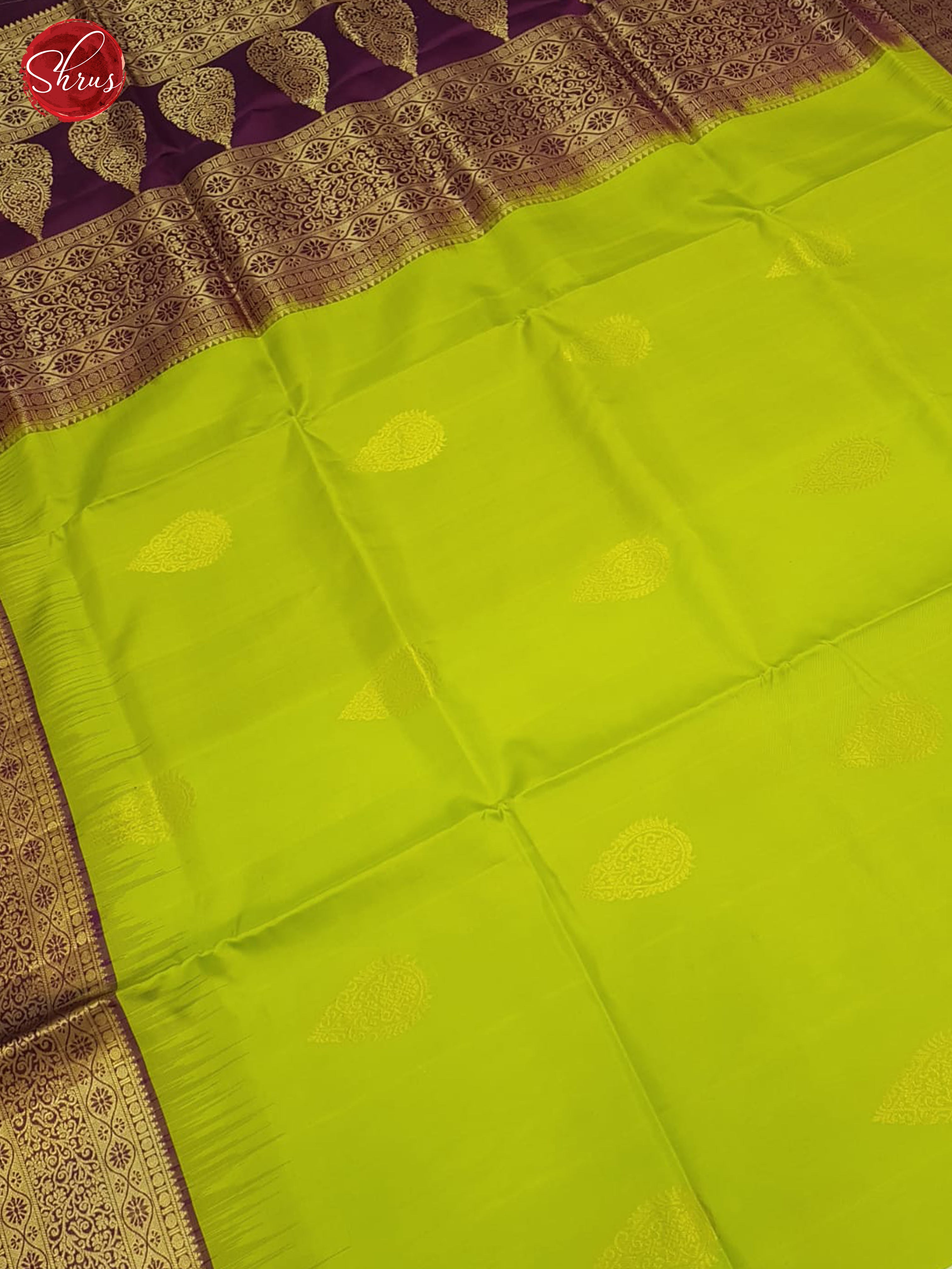 CAM23004 - Kanchipuram silk Saree - Shop on ShrusEternity.com