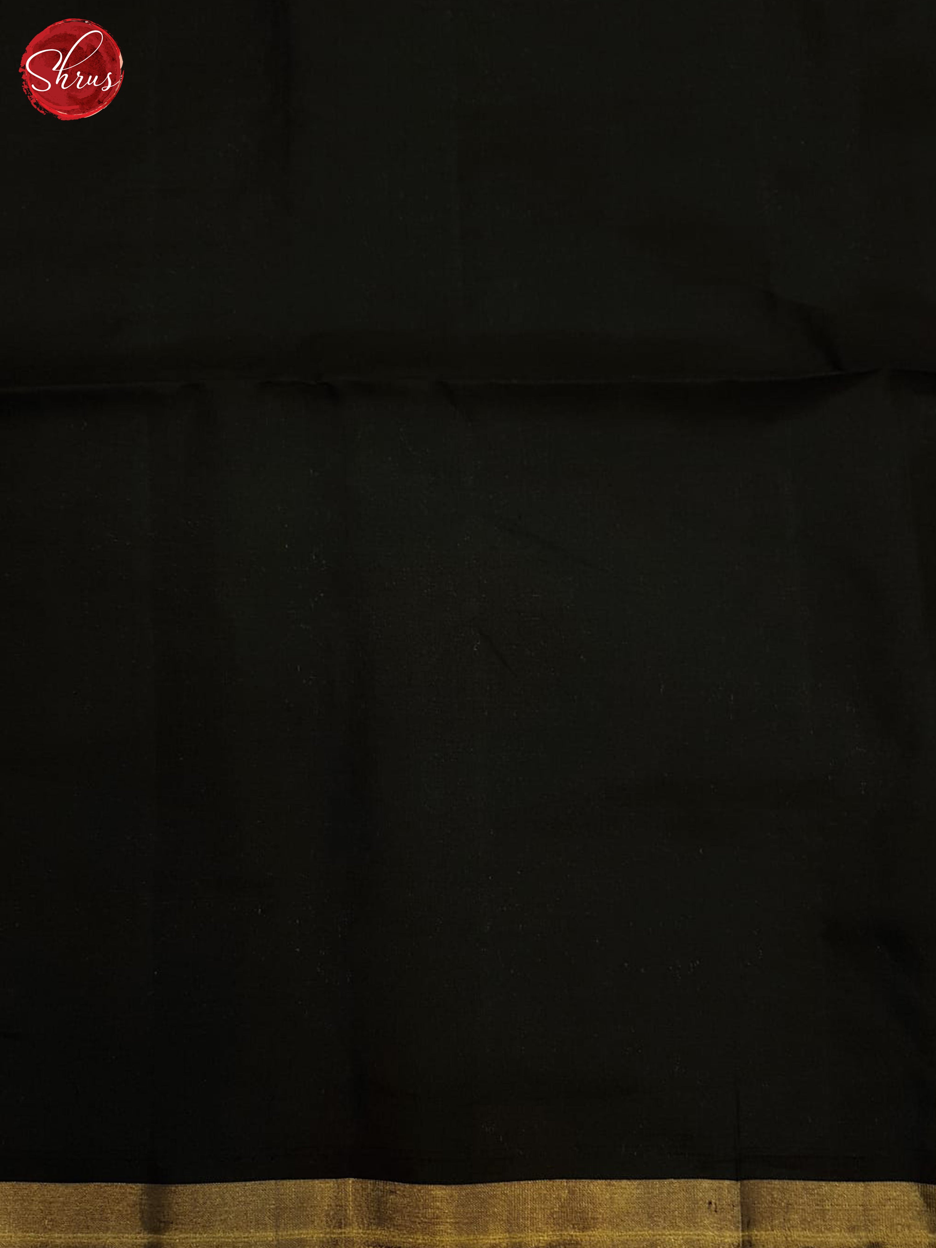 Green and black - Soft Silk Saree - Shop on ShrusEternity.com