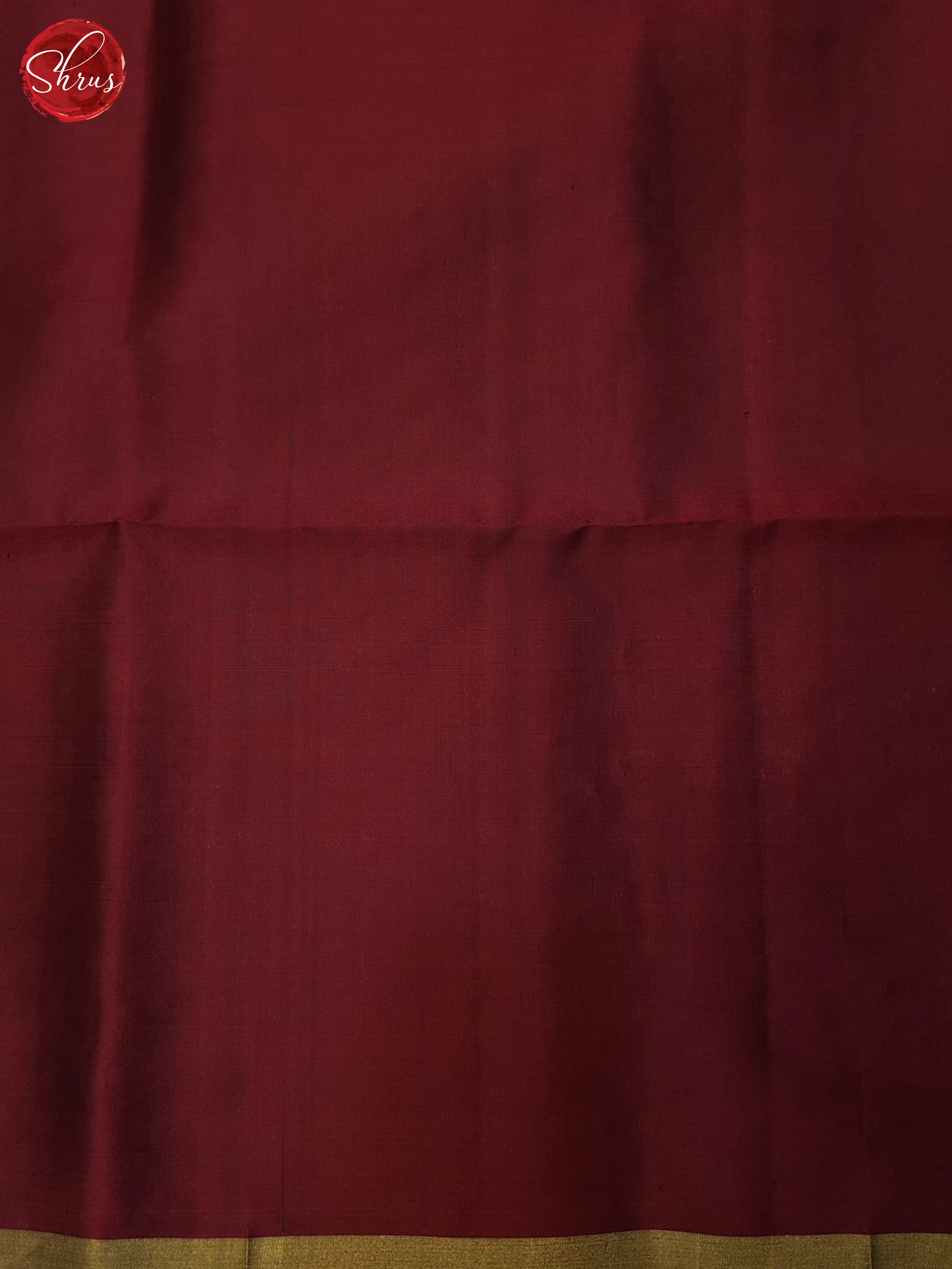 Blue And Maroon-Soft silk saree - Shop on ShrusEternity.com