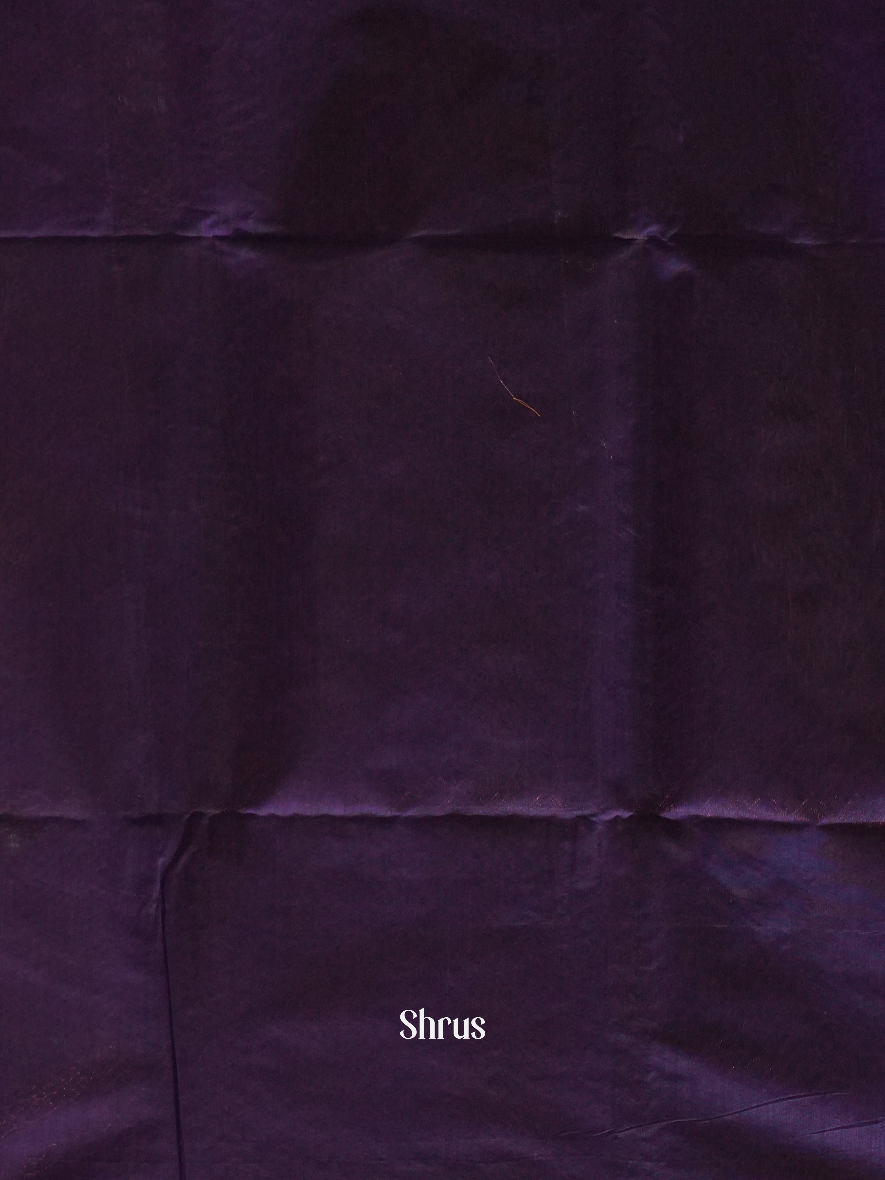Maroon & Blue -Semi Silkcotton Saree - Shop on ShrusEternity.com