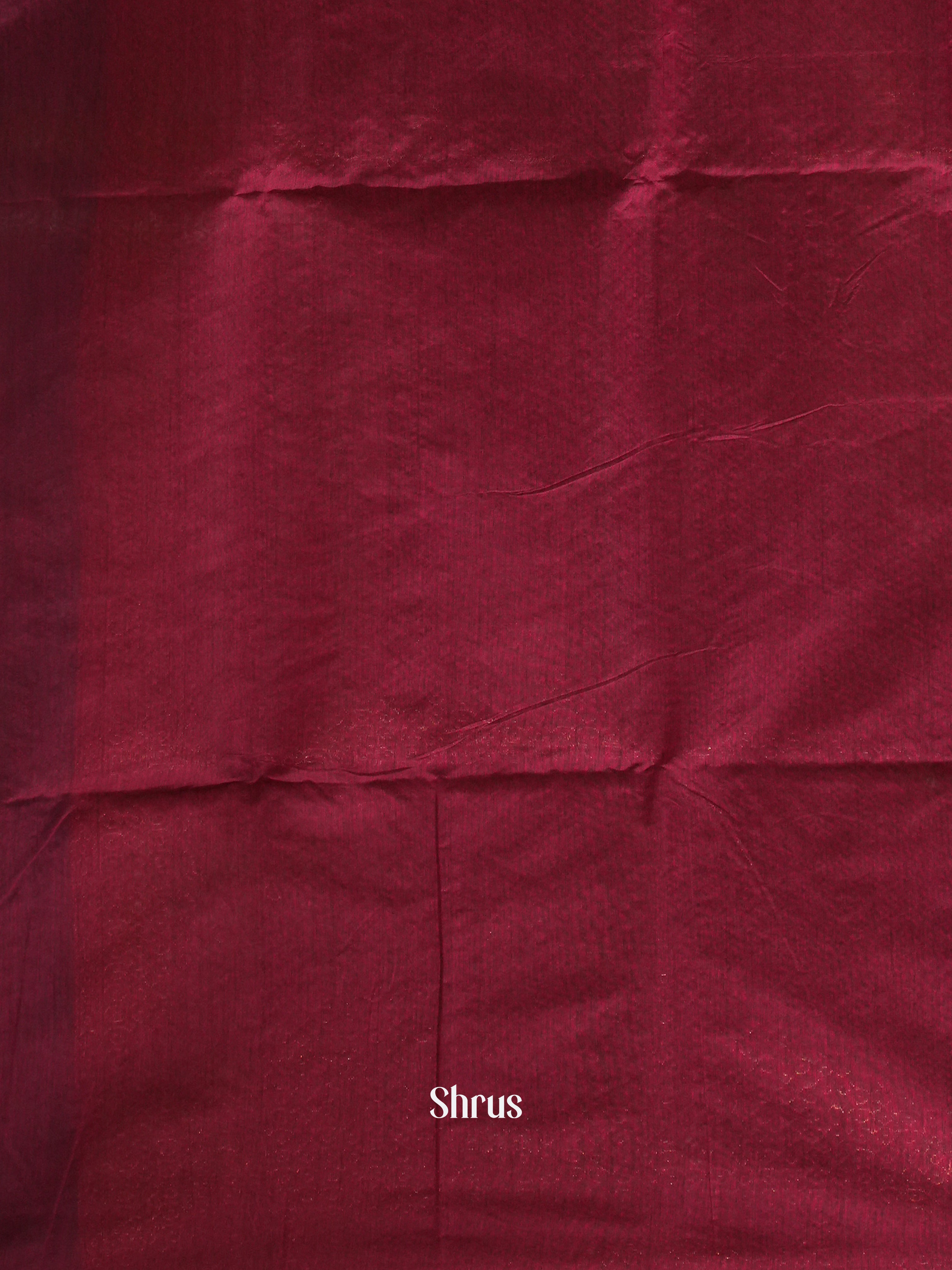 Blue And Majenta Pink- Semi Silk Cotton saree - Shop on ShrusEternity.com