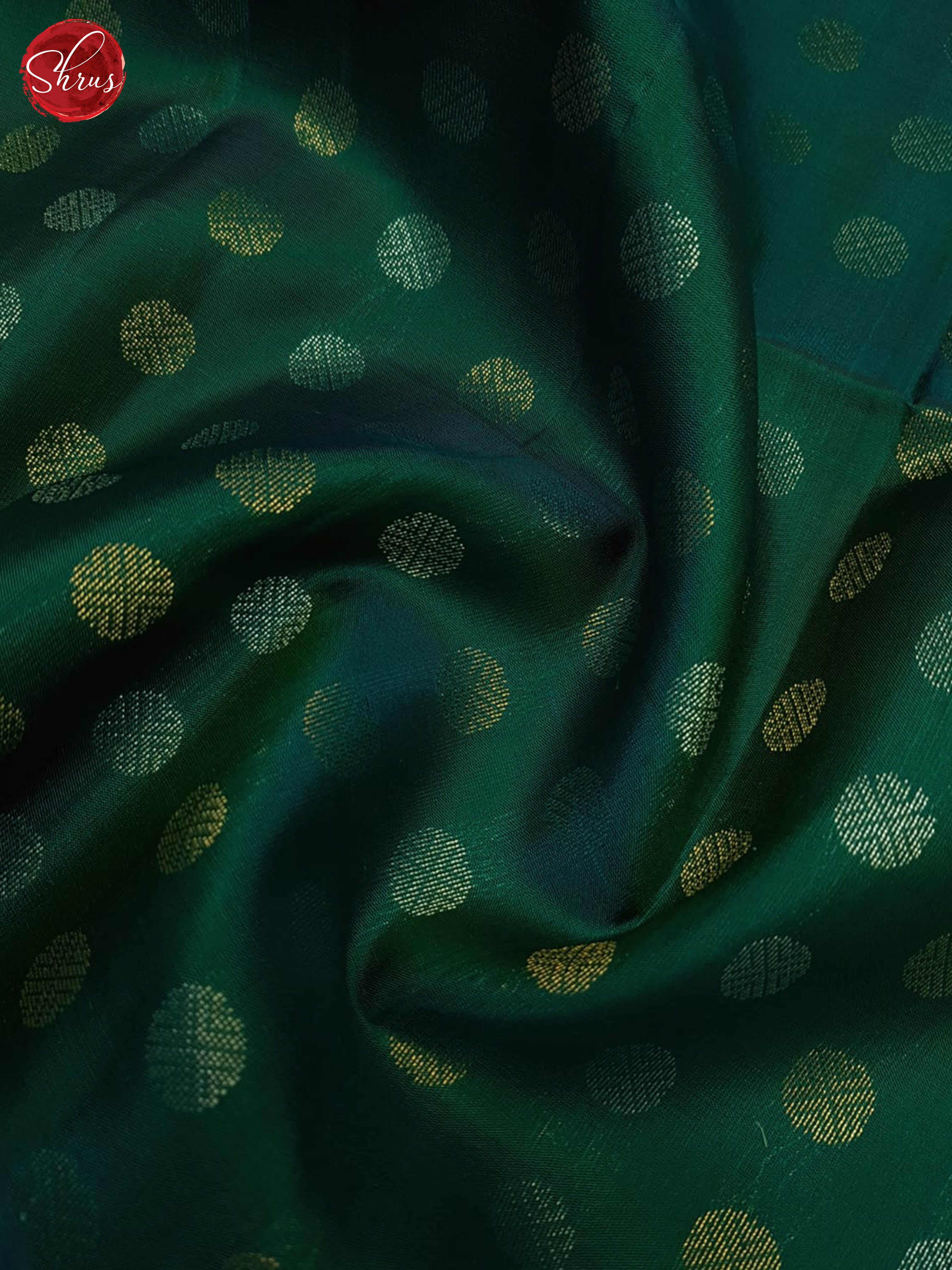 Green And Orangish Pink- Soft Silk Saree - Shop on ShrusEternity.com
