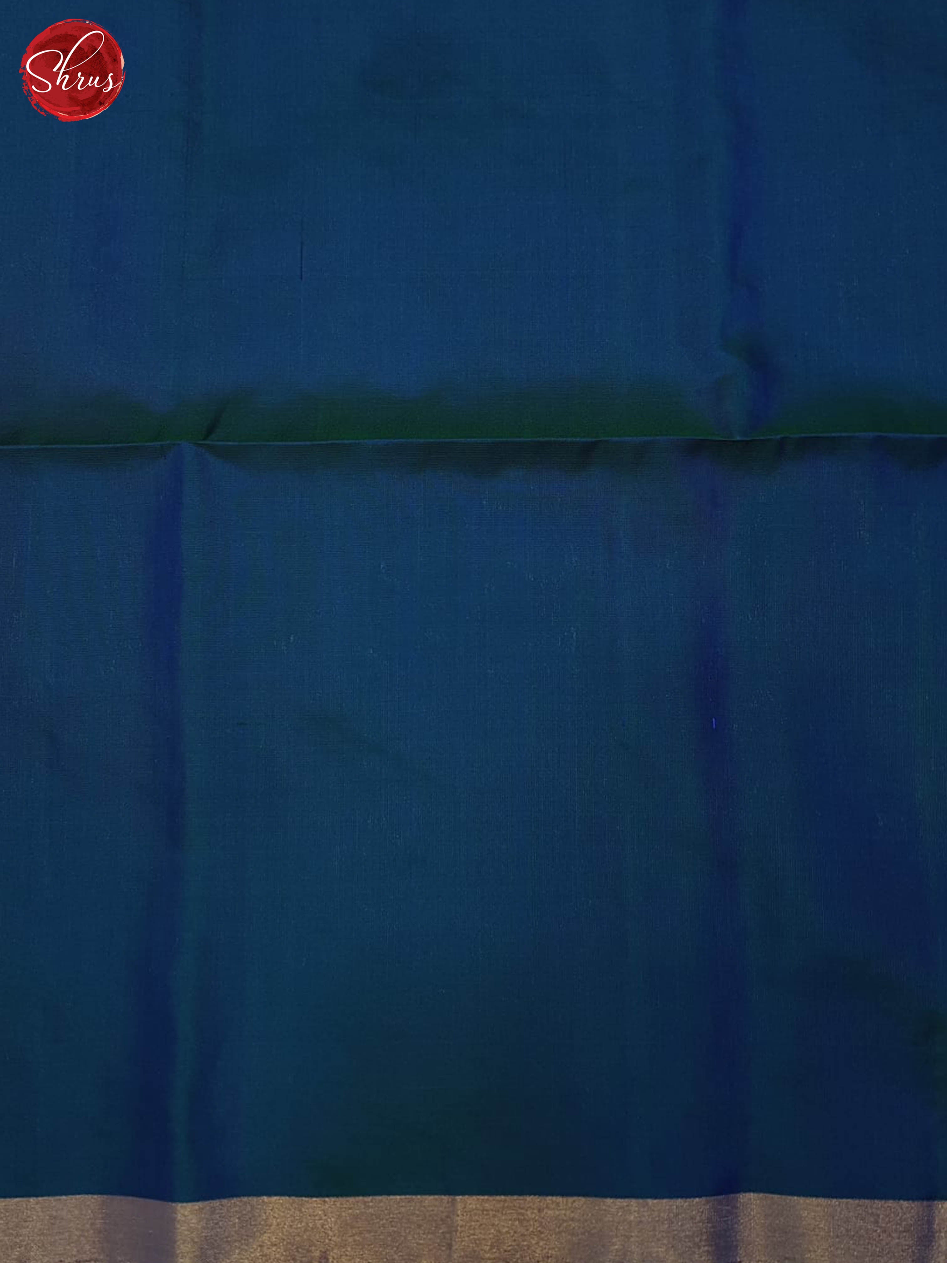 Honey And Blue- Soft Silk Saree - Shop on ShrusEternity.com