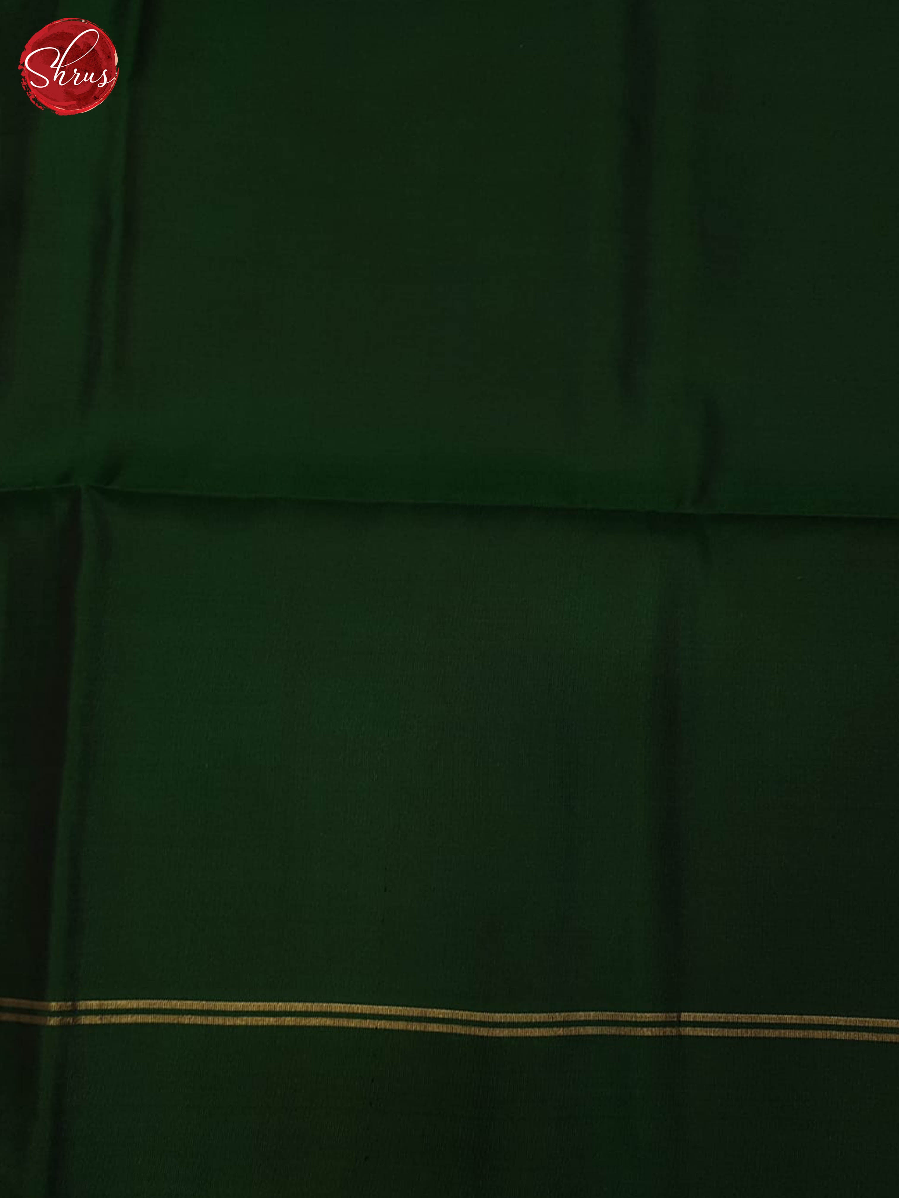 Mehandi Green & Green- Soft Silk Saree - Shop on ShrusEternity.com