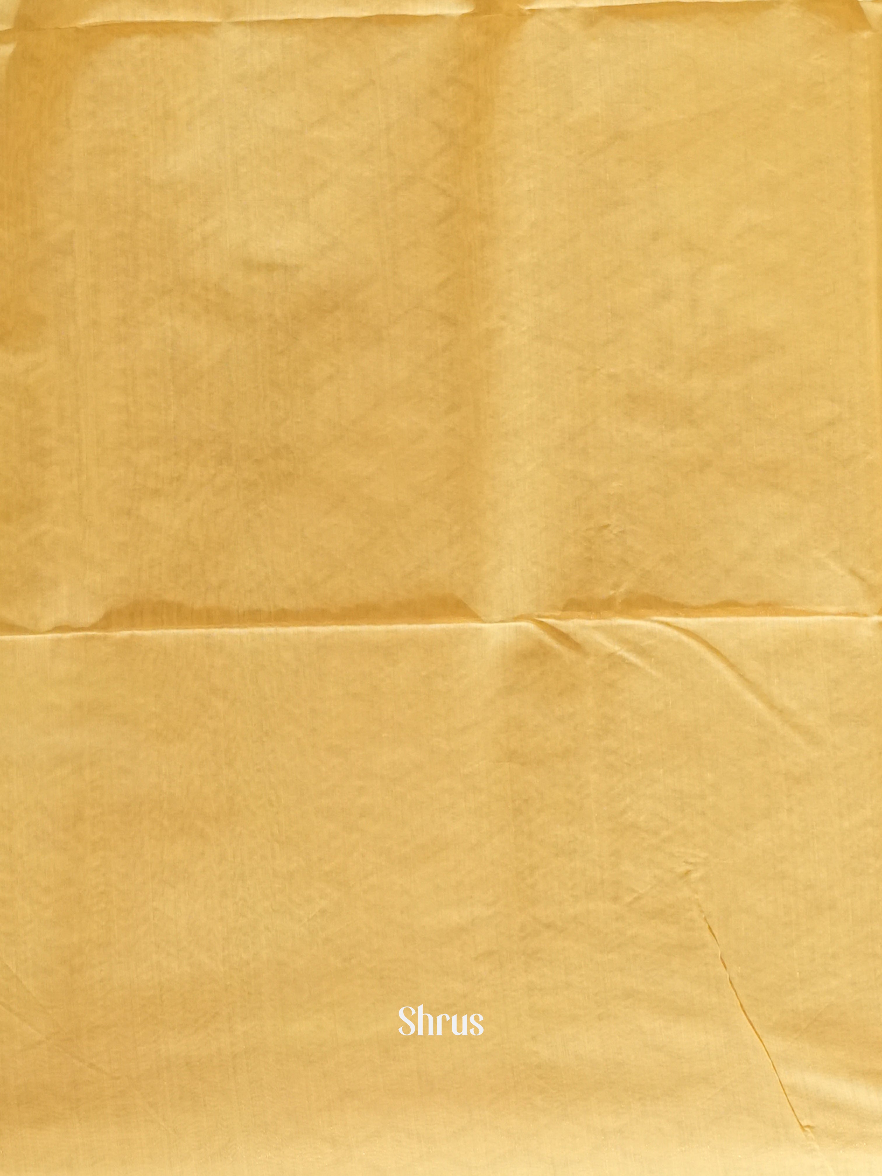 Green And Beige- Semi Silk Cotton Saree - Shop on ShrusEternity.com