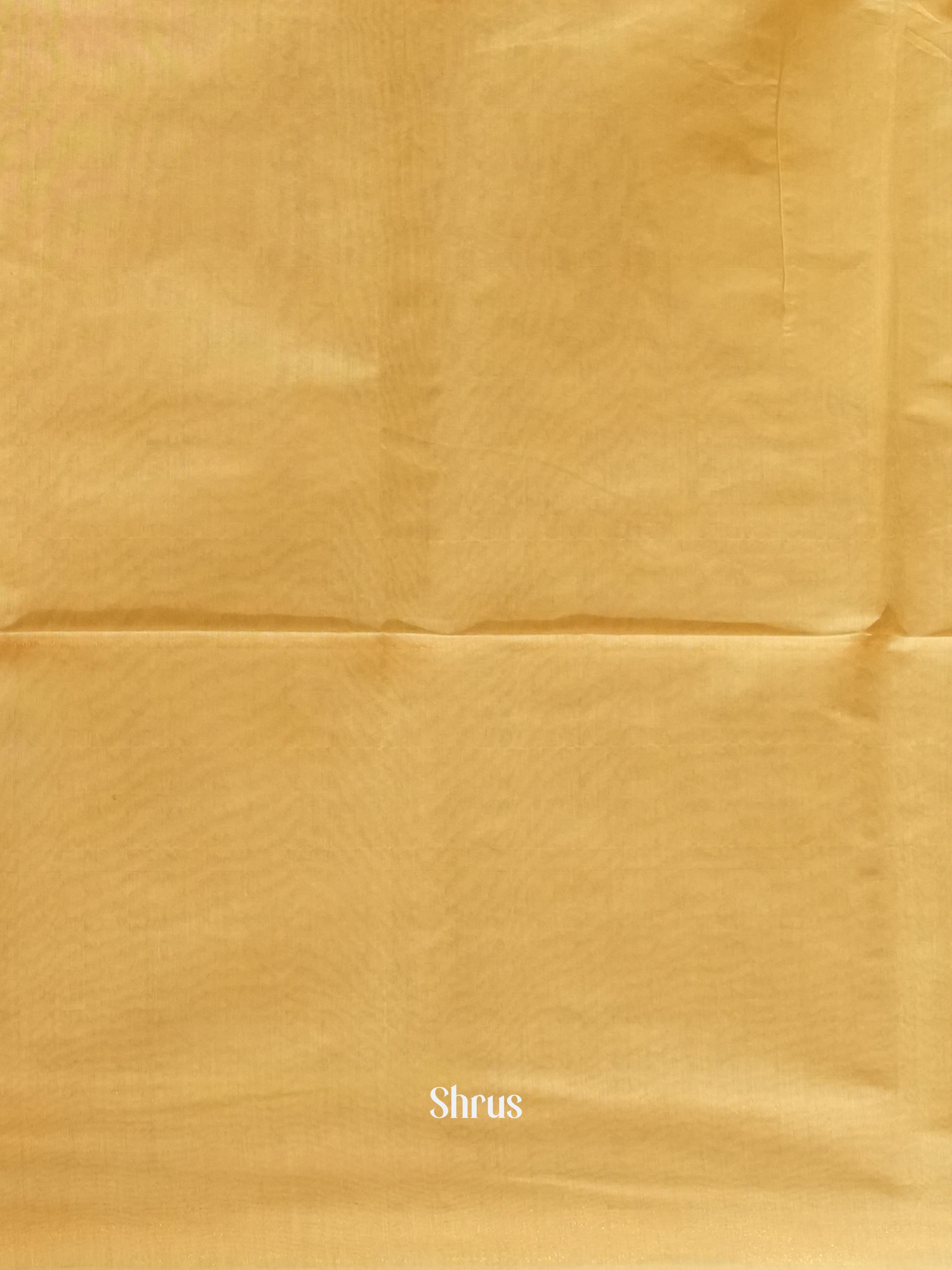 Orange And Beige- Semi Silk Cotton Saree - Shop on ShrusEternity.com
